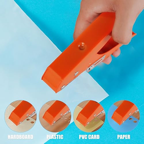 Miniatura 5 de Perforadora de un solo agujero, perforadora de agujero de cubierta de tornillo ajustable de 516 pulgadas, perforadora de agujero resistente,