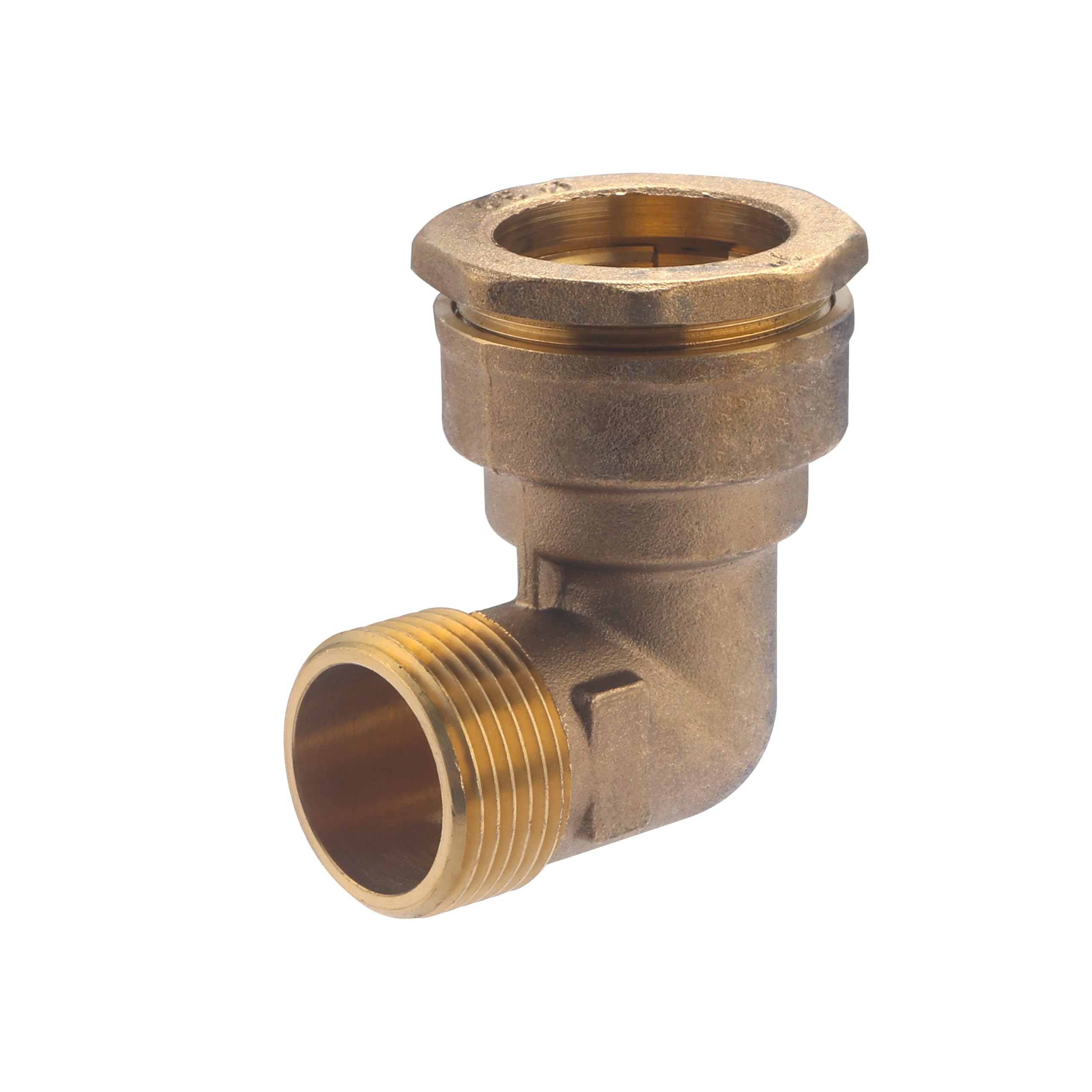 NOYON & THIEBAULT Coude mâle laiton pour tuyau polyéthylène Ø32 M26x34 (1')