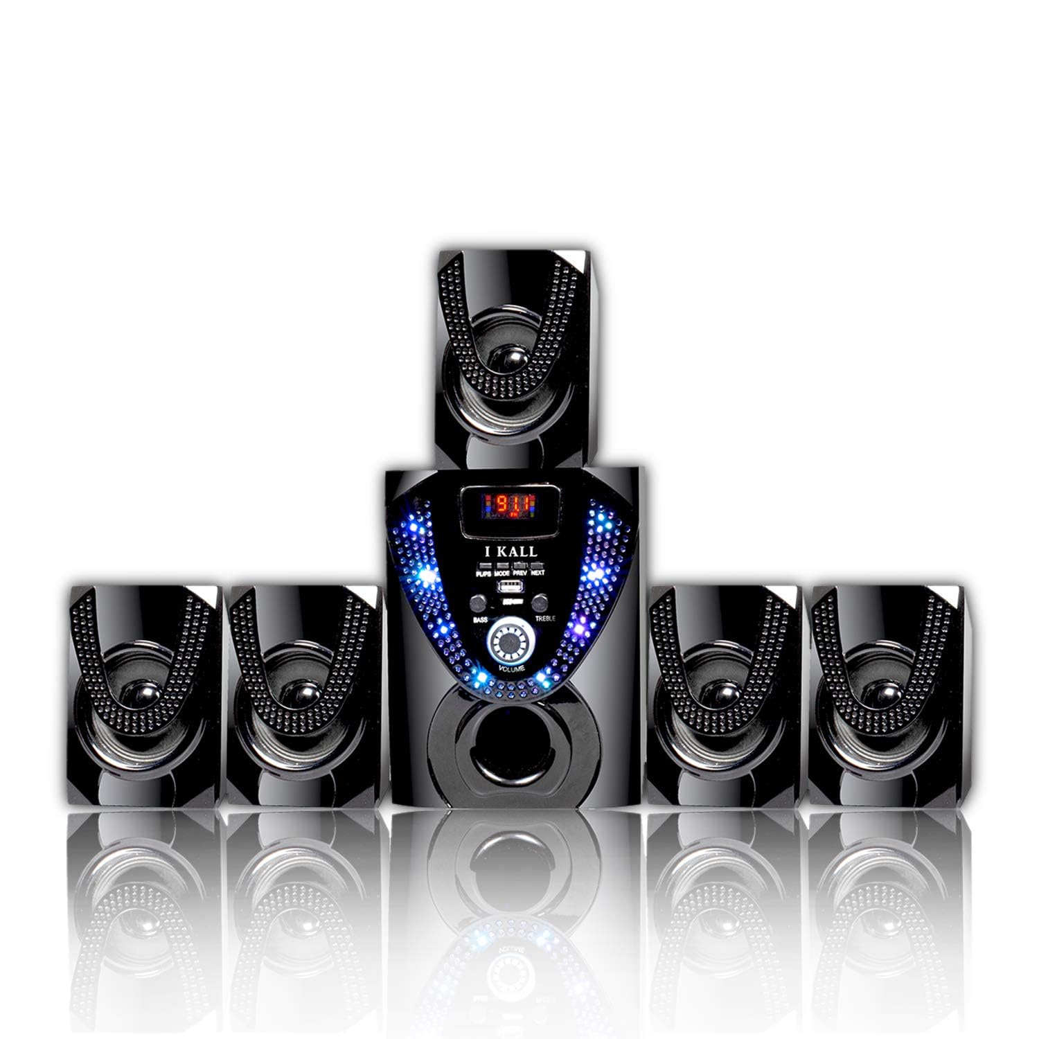 IKALL IK666 Home Theatre with 70-Watt RMS Sound, Heavy Bass - Black (B0D6Z9BDBS) Amazon Price History, Amazon Price Tracker