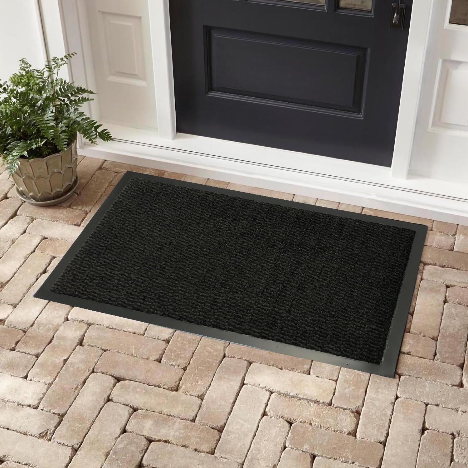 GULLAMBO Door Mats Indoor – Absorbent, Non-Slip, Washable Door Mat for Back & Front Door, Patios- Stylish Low Profile, Rubber Backed Dust & Dirt Trapping Doormat, Barrier Mat & Entrance Rugs — view 18