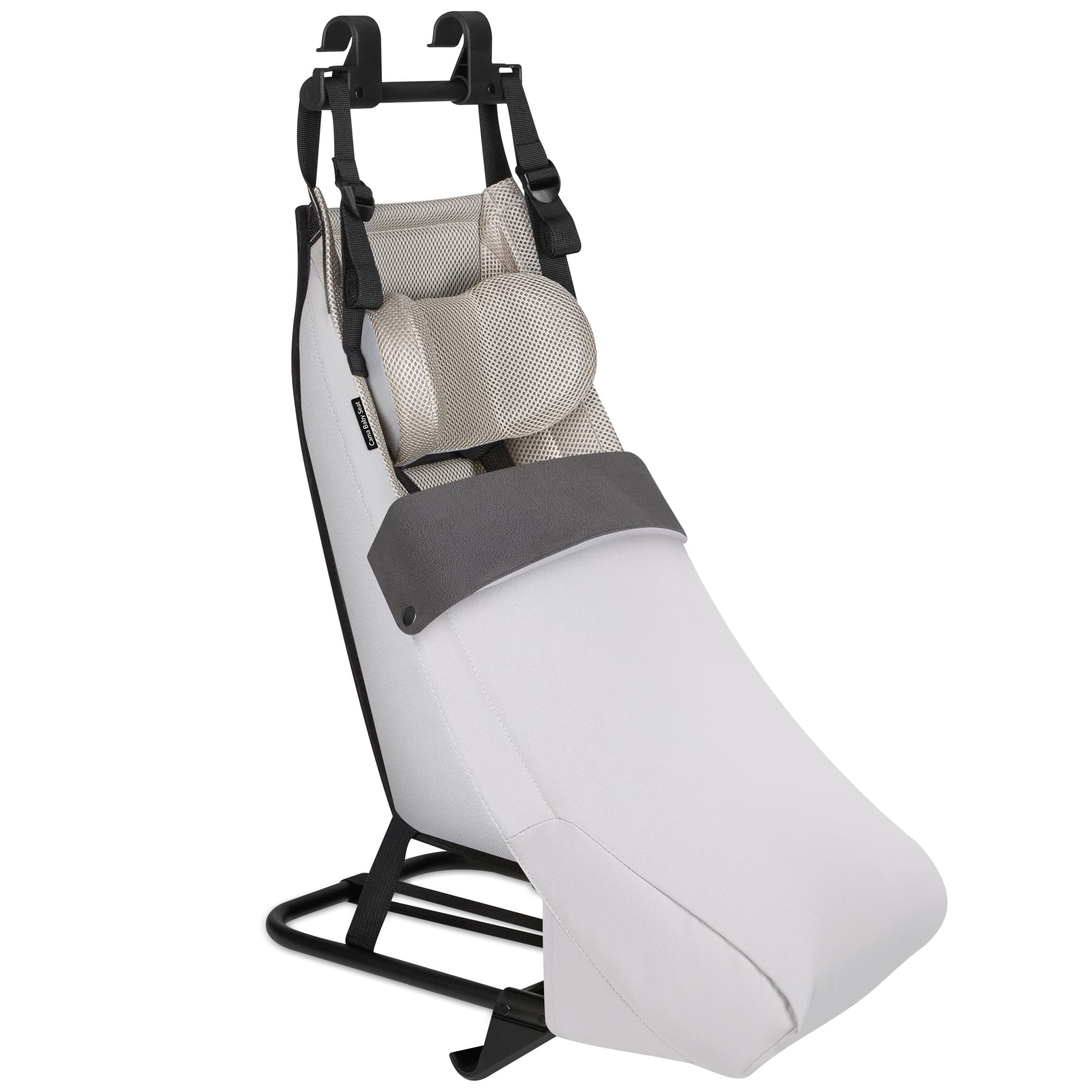 Lionelo Cama - Seggiolino sospeso per neonati, traspirante, con cintura a 5 punti, uso solo in modalità passeggino, montaggio rapido, inserto per bambini, compatibile con passeggino Cama