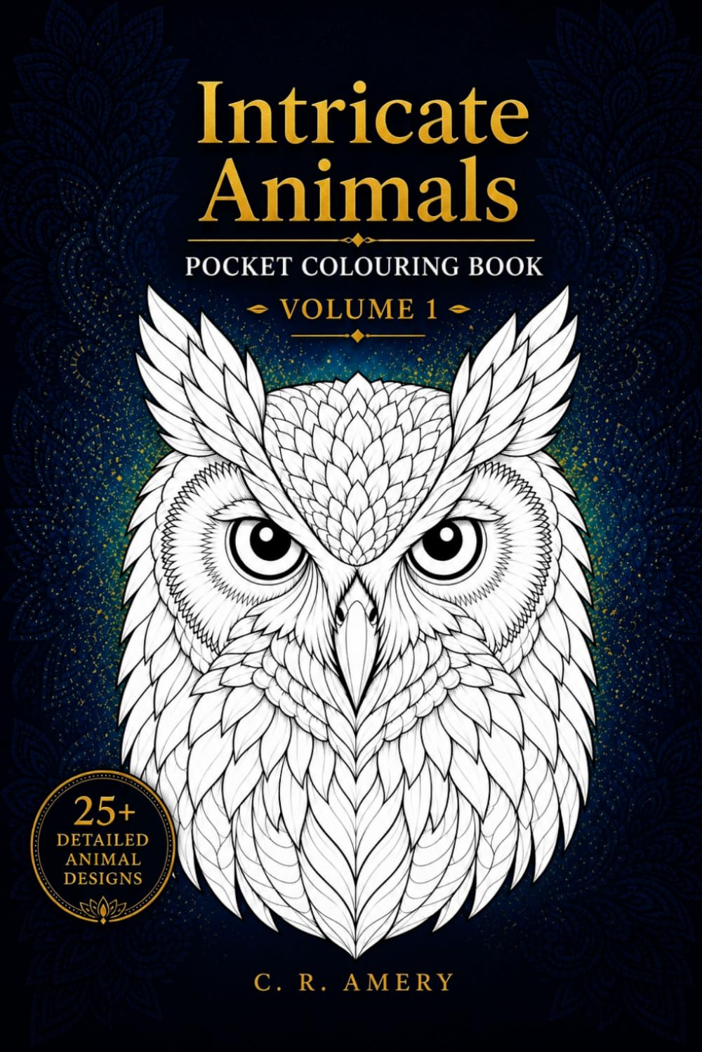 Intricate Animals Pocket Colouring Book Volume 1 (6 x 9)