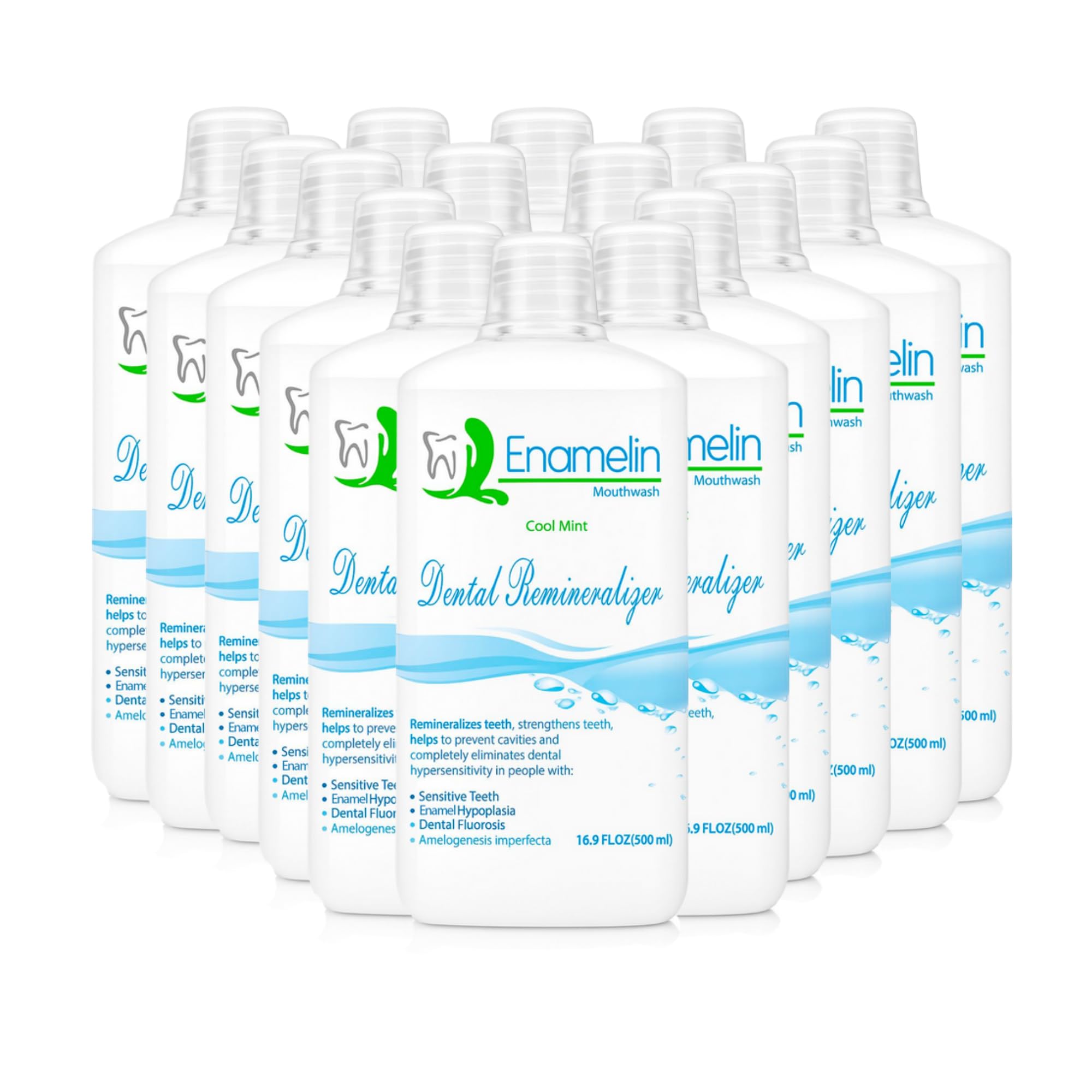 Sensitive Teeth Relief Enamelin Dental Remineralizer Enamel Repair Daily Sensitivity Care 16 Pack