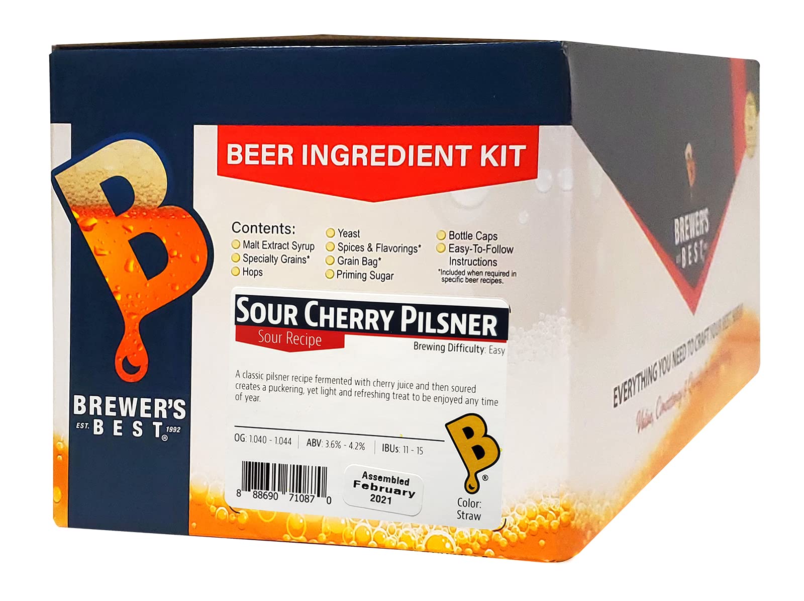 Brewers Best 1087 Equipment Kit, Clear