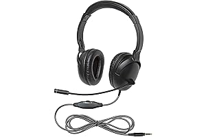 Califone 1017MT NeoTech Plus Headset with Gooseneck Microphone