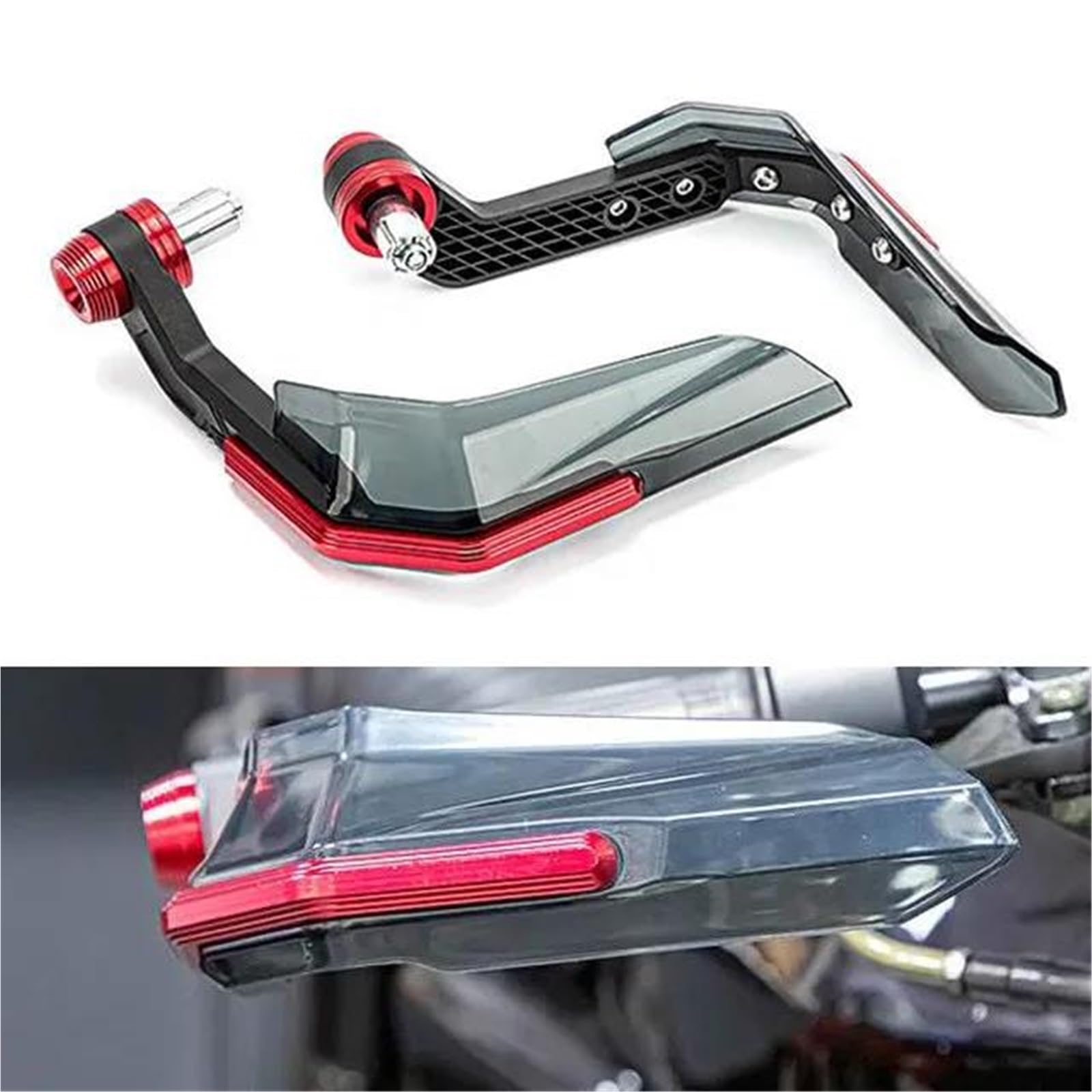 Protector Universal Modificación Protector Mano Moto | Engranaje CNC aleación de aluminio moto protector de mano escudo protector a prueba de viento