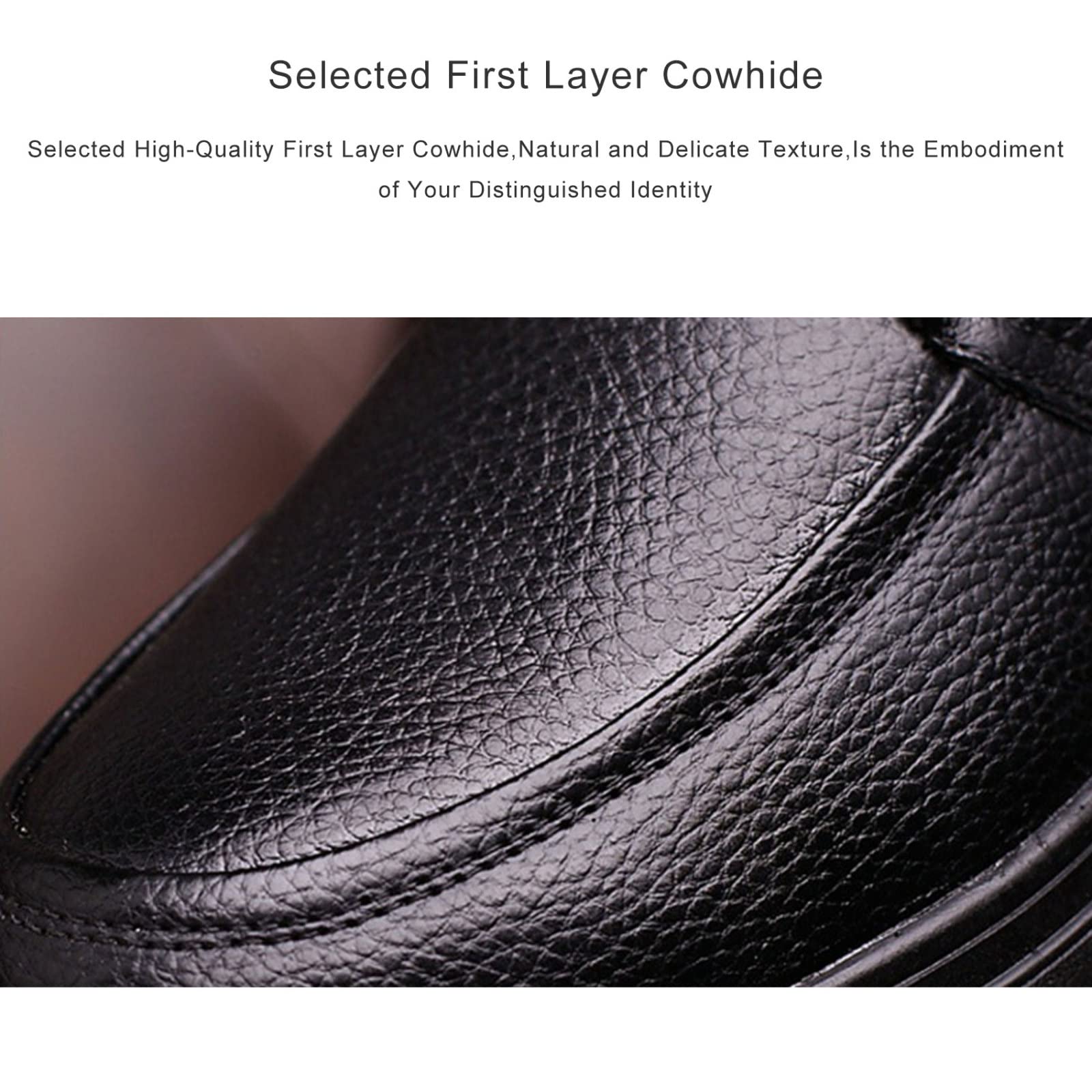 Scarpe Stringate Uomo Eleganti - Derby In Pelle Sintetica Per Cerimonie