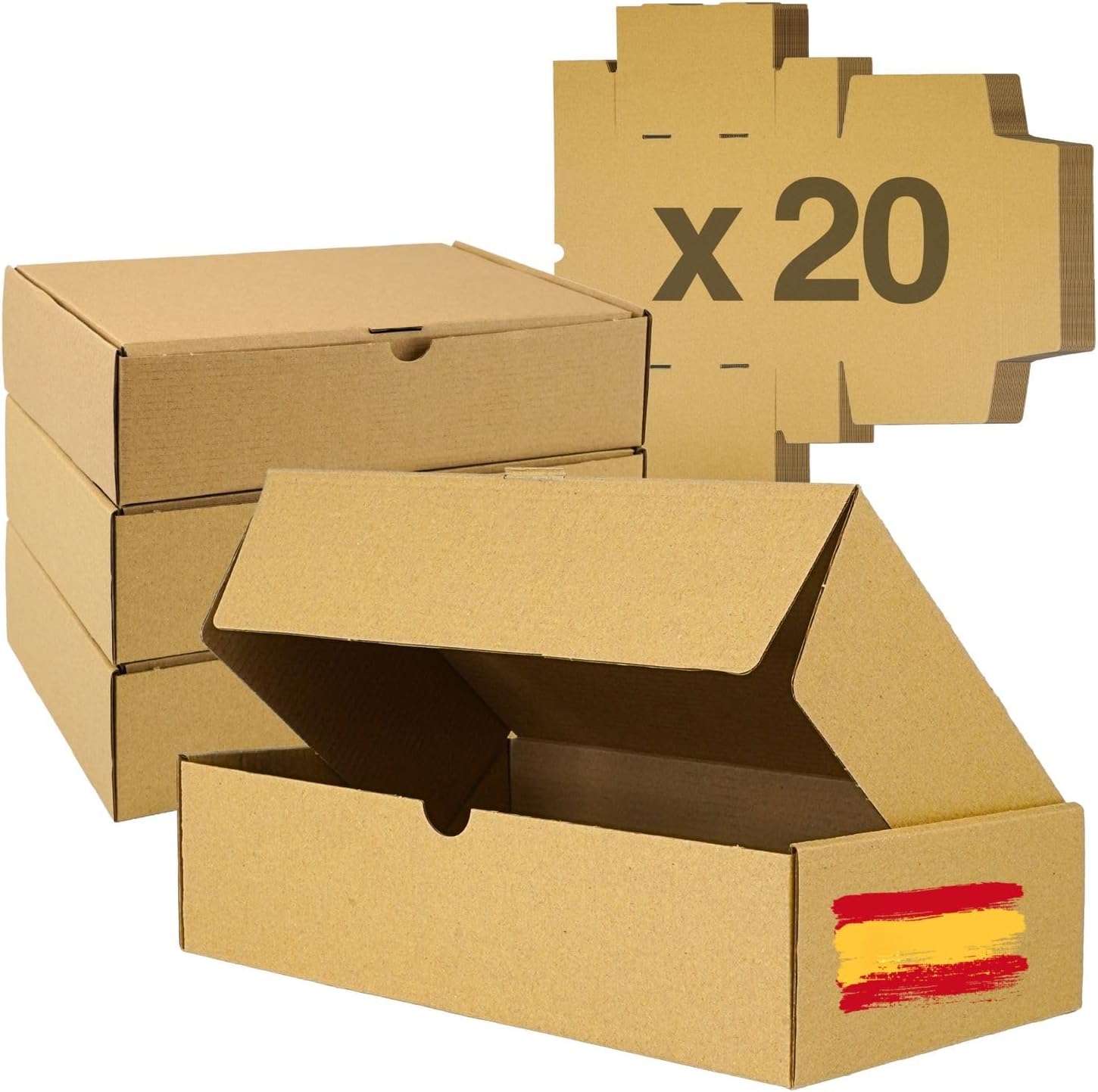 Packing Caja Cajas Carton Pequeñas para Envios 20Pcs | Caja Cartón Regalo | Cajas ...