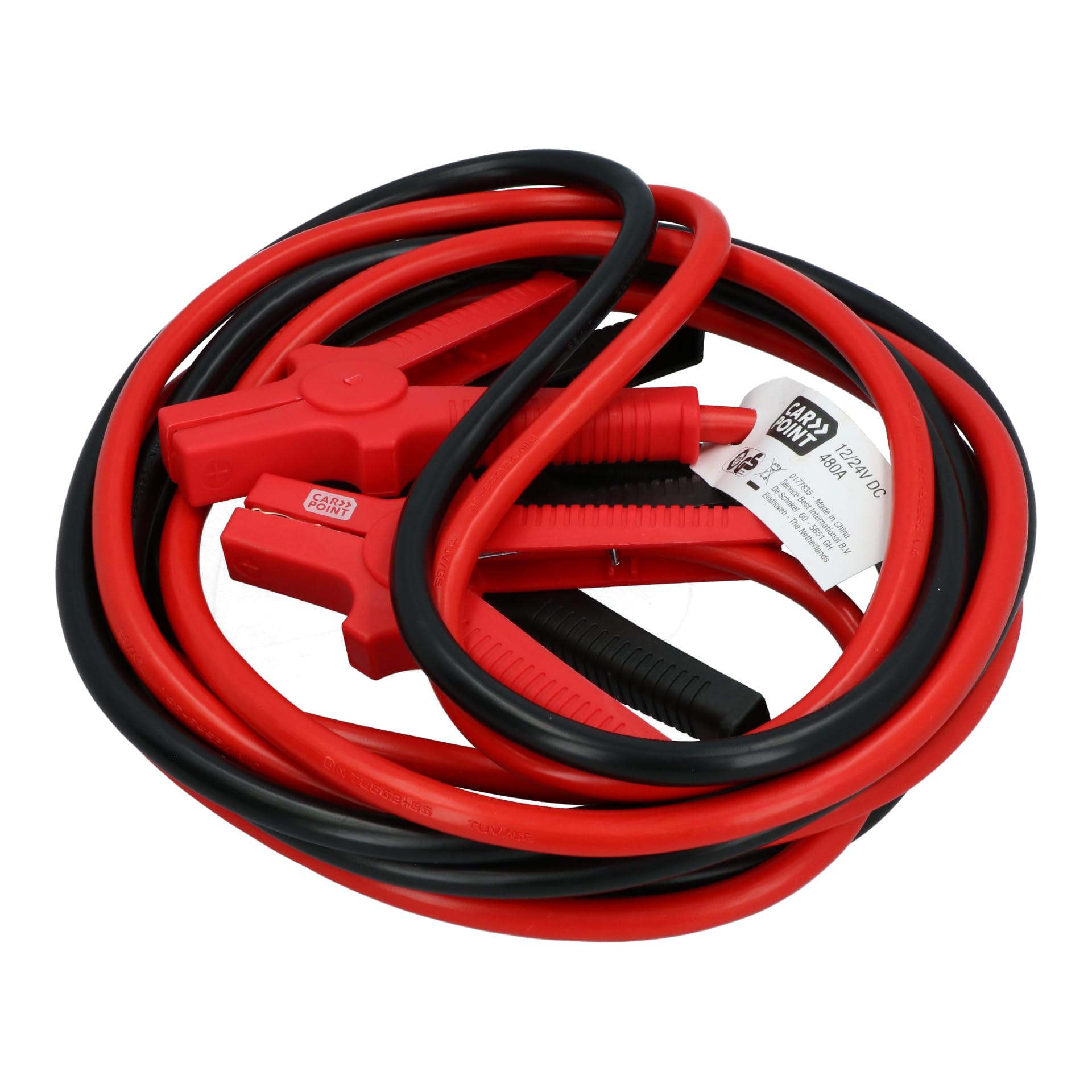 CARPOINT 0177835 Cavetti d'avviamento 4.5m 480A