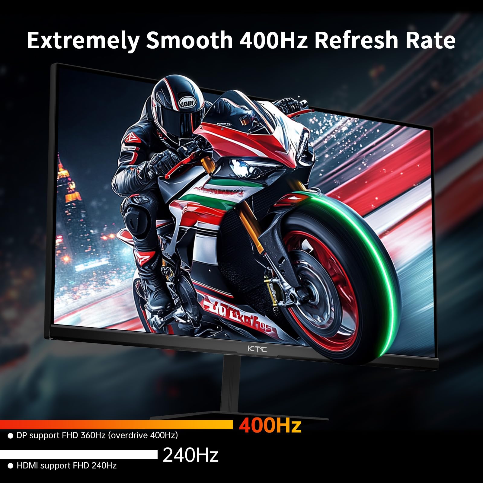 Amazon.co.jp: KTC 24.5インチ 400Hz ゲーミングモニター FHD 1080P