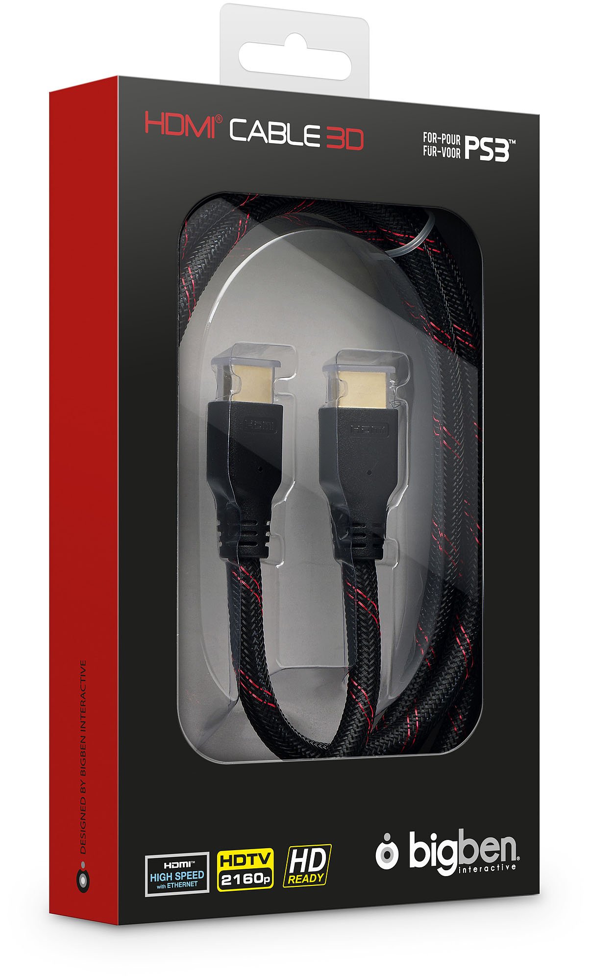 Câble HDMI HDTV 3D 2 m pour PS3