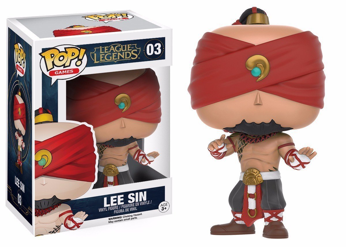 Funko - Lee Sin Figura de Vinilo, colección de Pop, seria League of Legends (10306)
