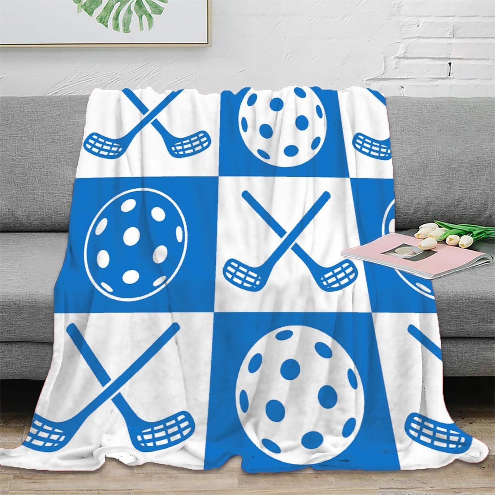 Couverture pickleball 3D cadeau anniversaire original pour passionné de sport