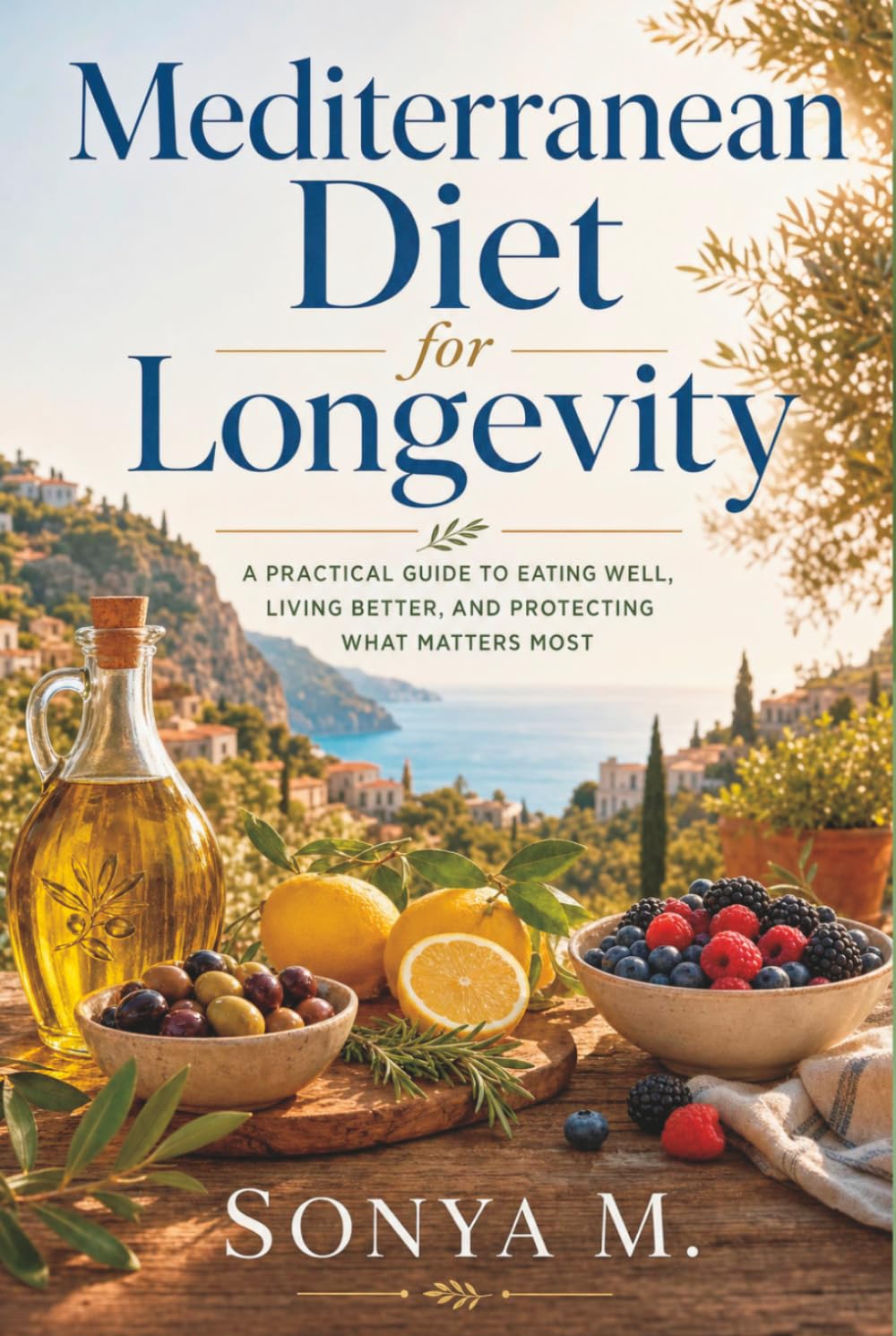 MEDITERRANEAN DIET FOR LONGEVITY: Unlock the Science of Anti-Aging, Reduce Inflammation, and Add Vital Years to Your Life