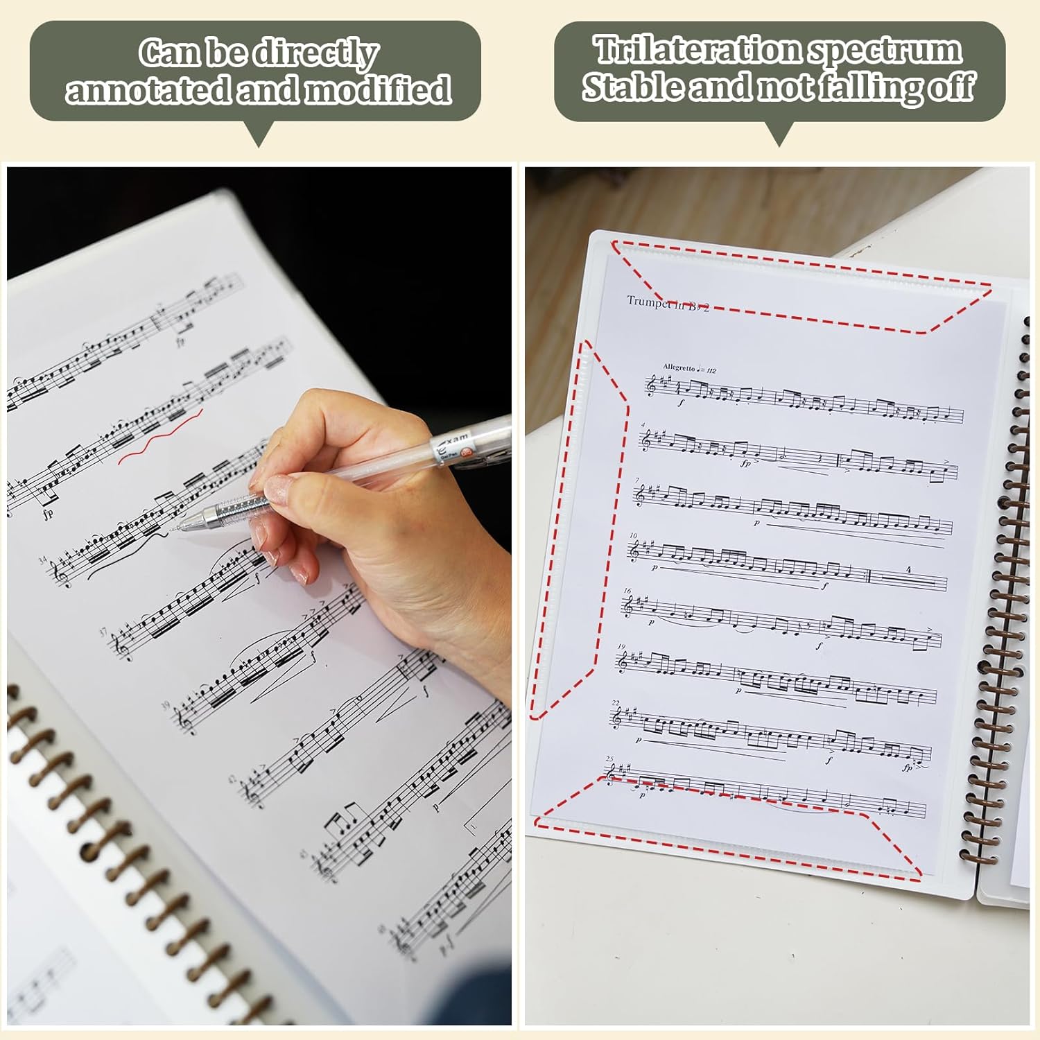 楽譜 ファイル バインダー」の人気商品一覧 | 安い商品を通販サイトから探す - 価格.com 楽譜フォルダー (3個パック) ブラック –  40スリーブディスプレイ 80ページ スパイラルバインダーオーガナイザー 譜面台用 – 楽譜バインダー 丈夫な楽譜フォルダー 厚いページ付き 柔軟な楽譜オーガナイザー ページめくりスパイラルバインダー A4原稿収納用 (