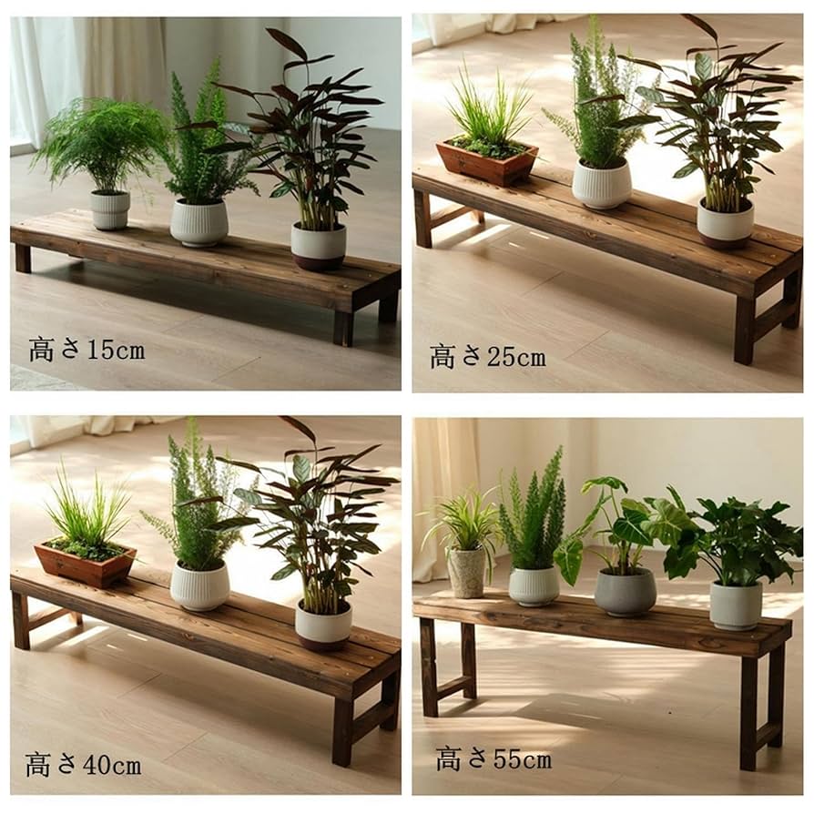 Amazon.co.jp: MJKQ9 プランター台 花台 棚板1段 30*15*100 耐