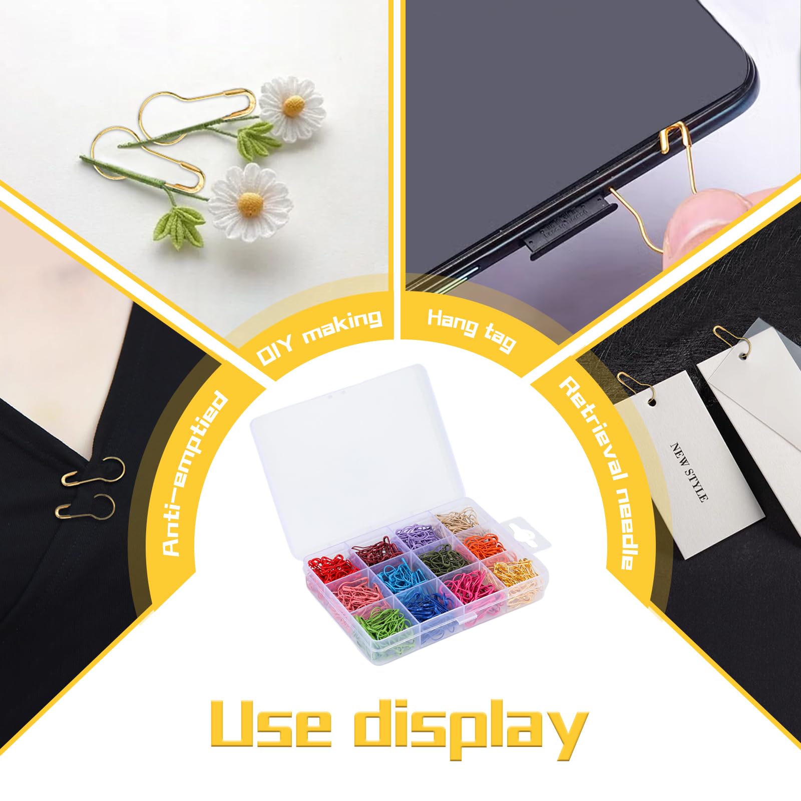 Amazon.com: Kollase Crochet Markers, Metal Stitch Markers for