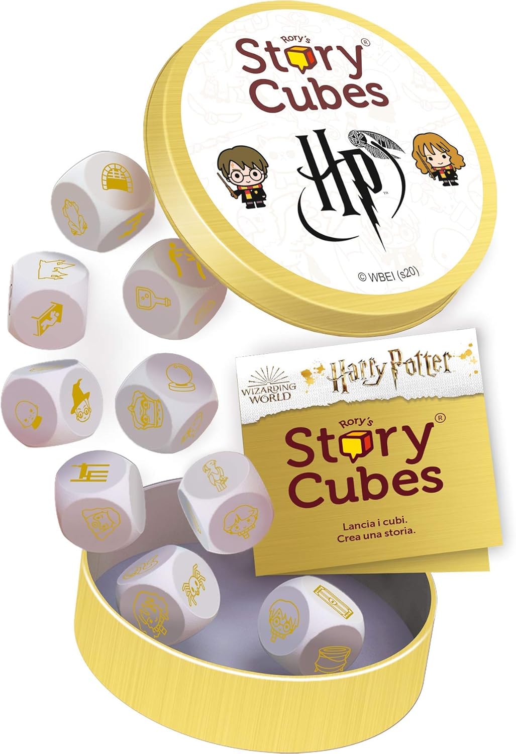 Asmodee Rory'S Story Cubes Harry Potter Merchandising Ufficiale
