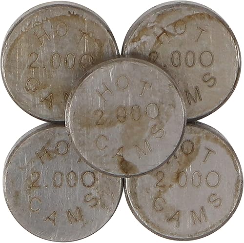 Miniatura 2 de Hot Cams Paquete de 5 kits de cuñas de válvula de 0.294 in x 0.079 in 5PK748200 compatibles con/reemplazo para Honda CRF 150 R 2007-16, Kawasaki KX