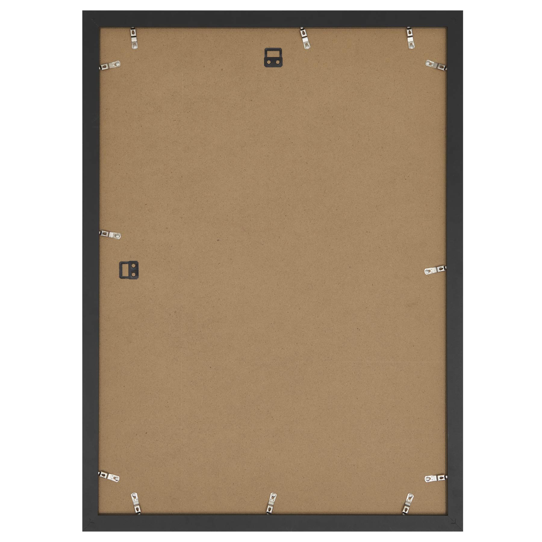 ACAZA Fotolijst 50x75 cm Zwart – Aluminium en Plexiglas – Voor Foto's, Posters en Puzzels – Staand of Liggend – Wanddecoratie