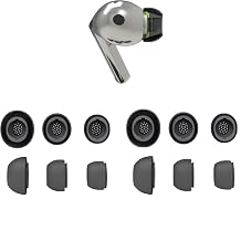 3Pairs Ear Tips for Galaxy Buds 3 Pro Earbud & Galaxy Buds 4 Pro,Black