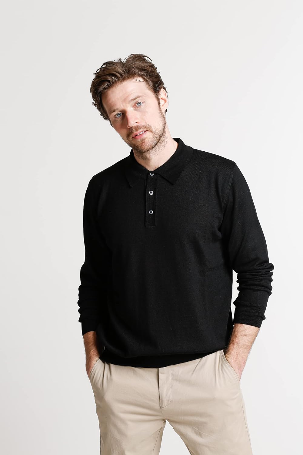 Pure Merino Wool Knitwear Sweater 