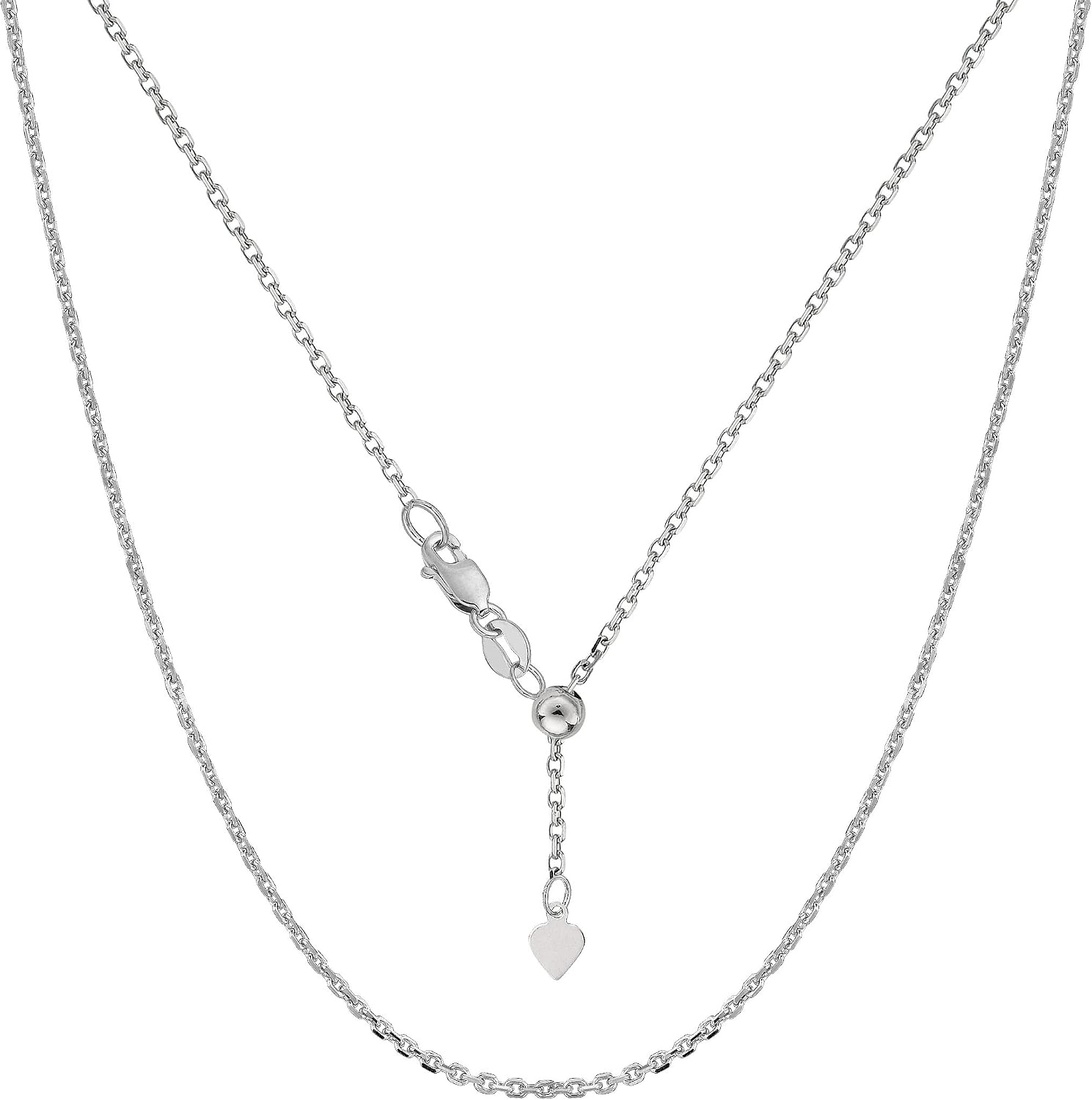 Sterling Silver Rhodium Plated 