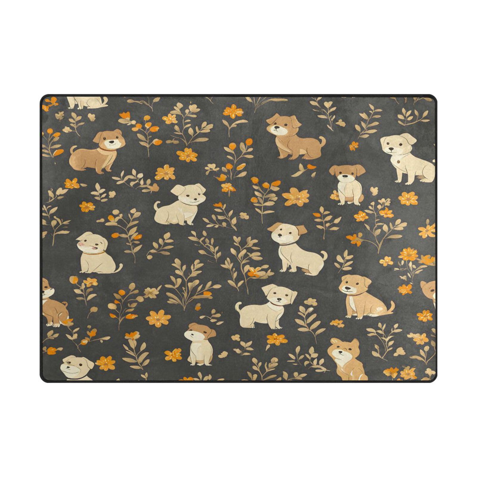 Tapis de sol contemporain anti-froid et doux pour réchauffer le salon