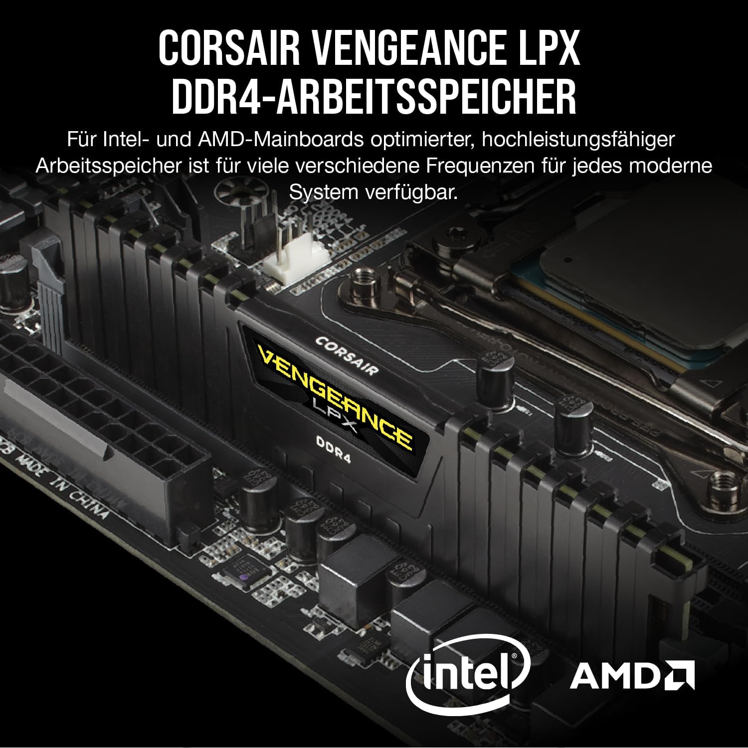 Corsair VENGEANCE LPX DDR4 RAM 32GB (2x16GB) 3200MHz El Salvador