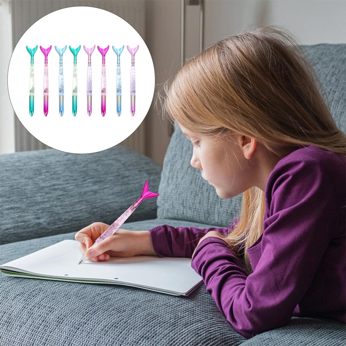 Tofficu 4 Ensembles Stylo Gel Stylo Signe Portable Signe Délicat Gel Pen s Accessoires D'écriture Portable Approvisionnement Étudiant Abdos Colorful 8 Pièces * 4