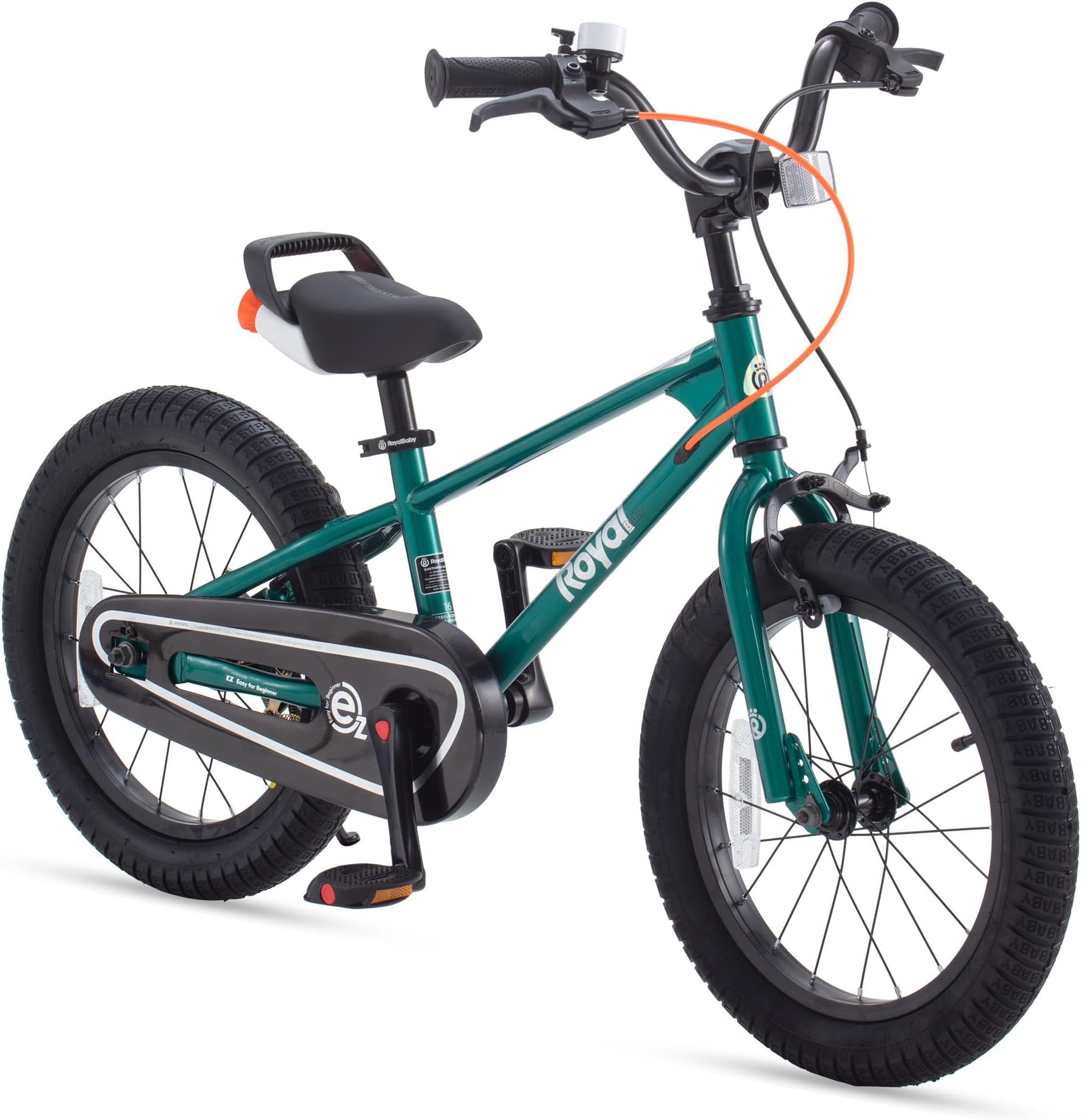 RoyalBabyEZ Toddlers Kids Bike, 12 14 16 18 Inch Wheel Balance & Pedal Bicycle for Beginners Boys Girls Ages 3-9 Years, Easy Learn Balancing to Biking
