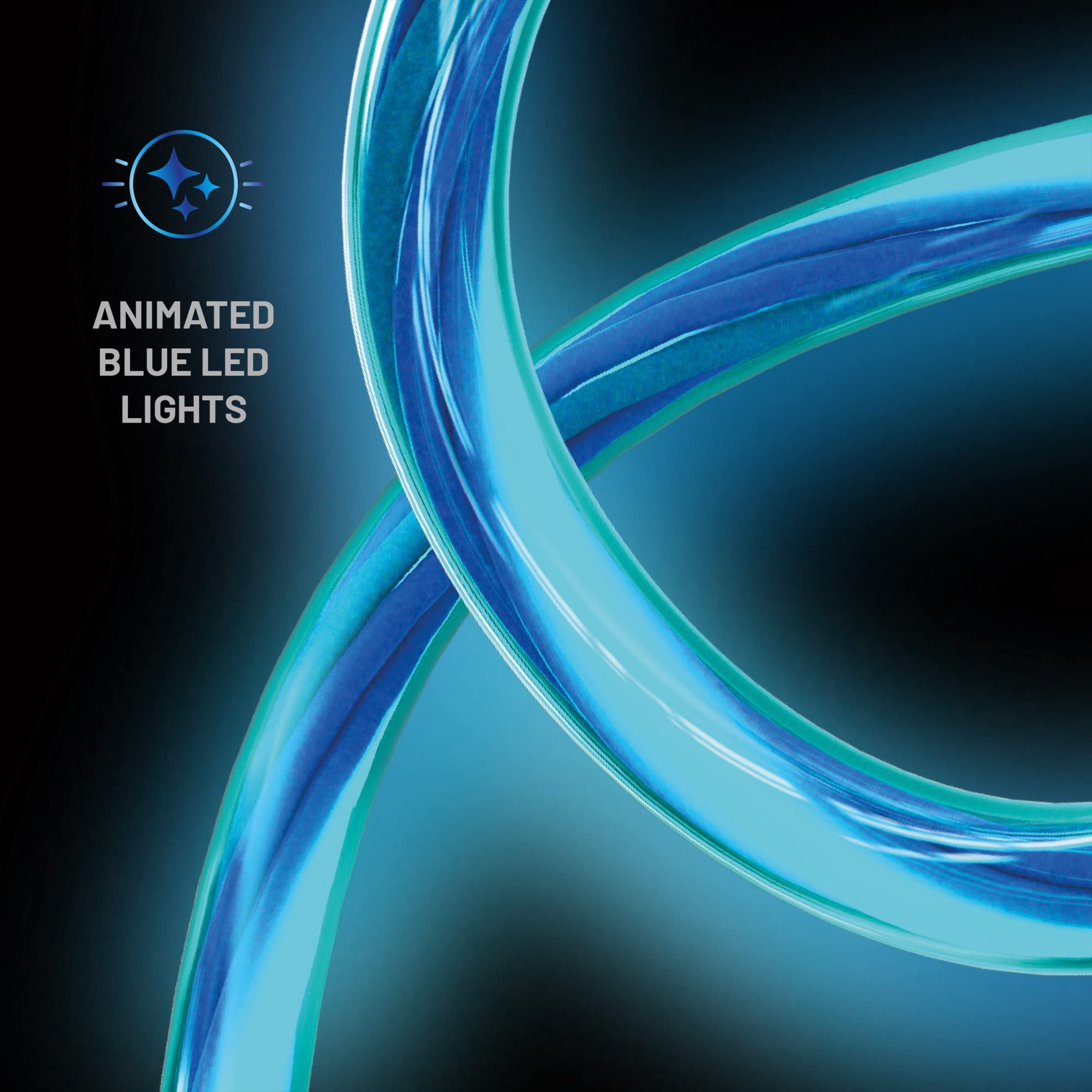 STEALTH Câbles 2M LED Light Up Twin Play & Charge, Compatible avec PS4 et autres appareils