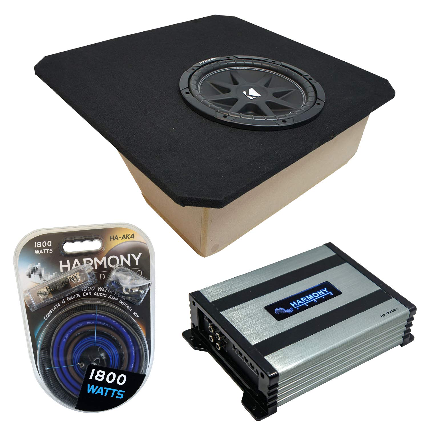 Amazon.com: Harmony Audio HA-A400.1 Compatible with Chevy Corvette