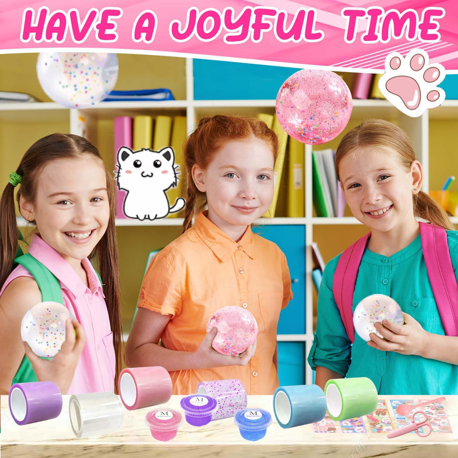 Amazon.com: Nano Tape Bubble Kit for Kids, Nano Tape Squishy