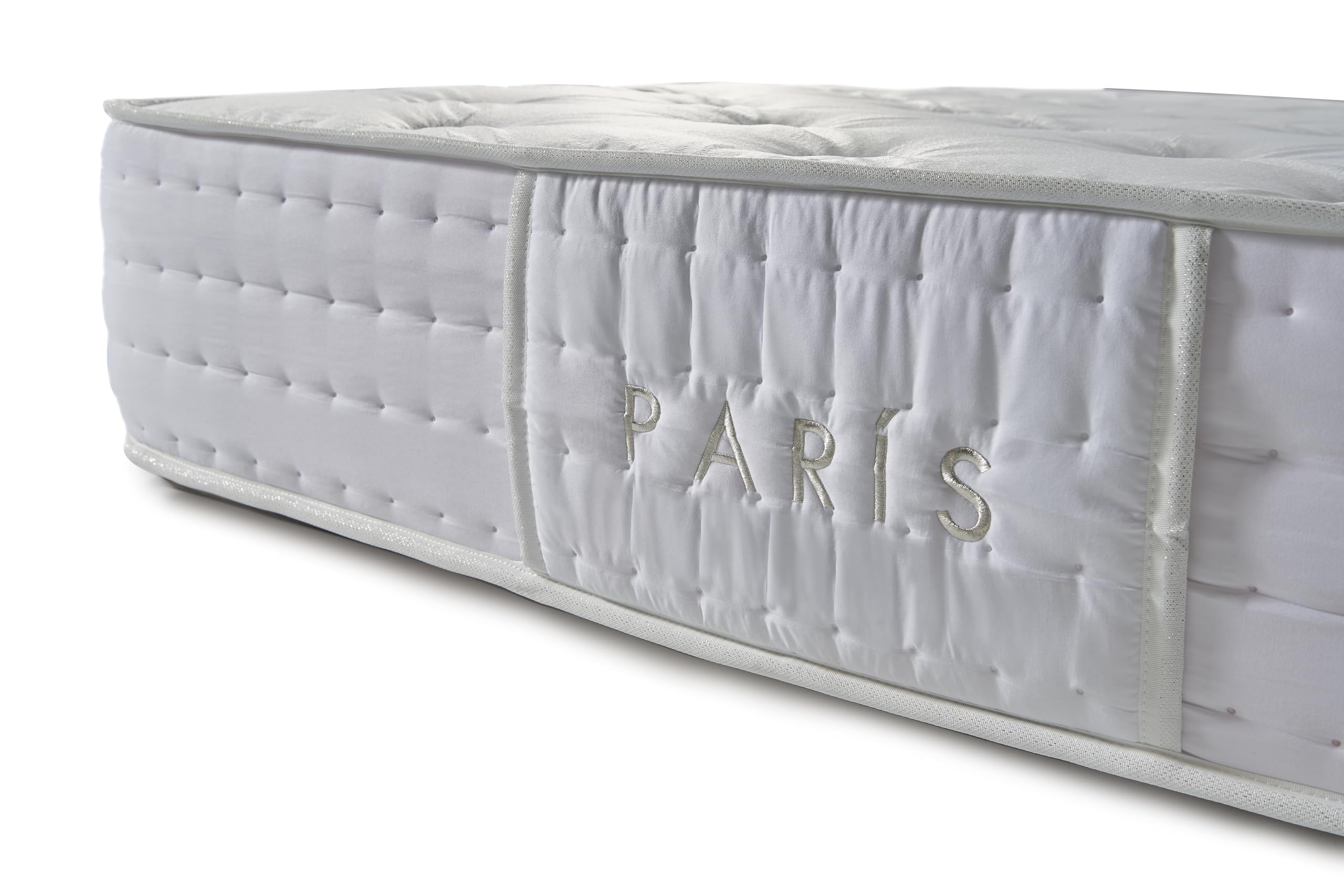 Imperial Confort Paris - Colchón Viscoelástico de fibras naturales - Transpirable y doble cara (invierno/verano) - Grosor 25 cm - 90x190