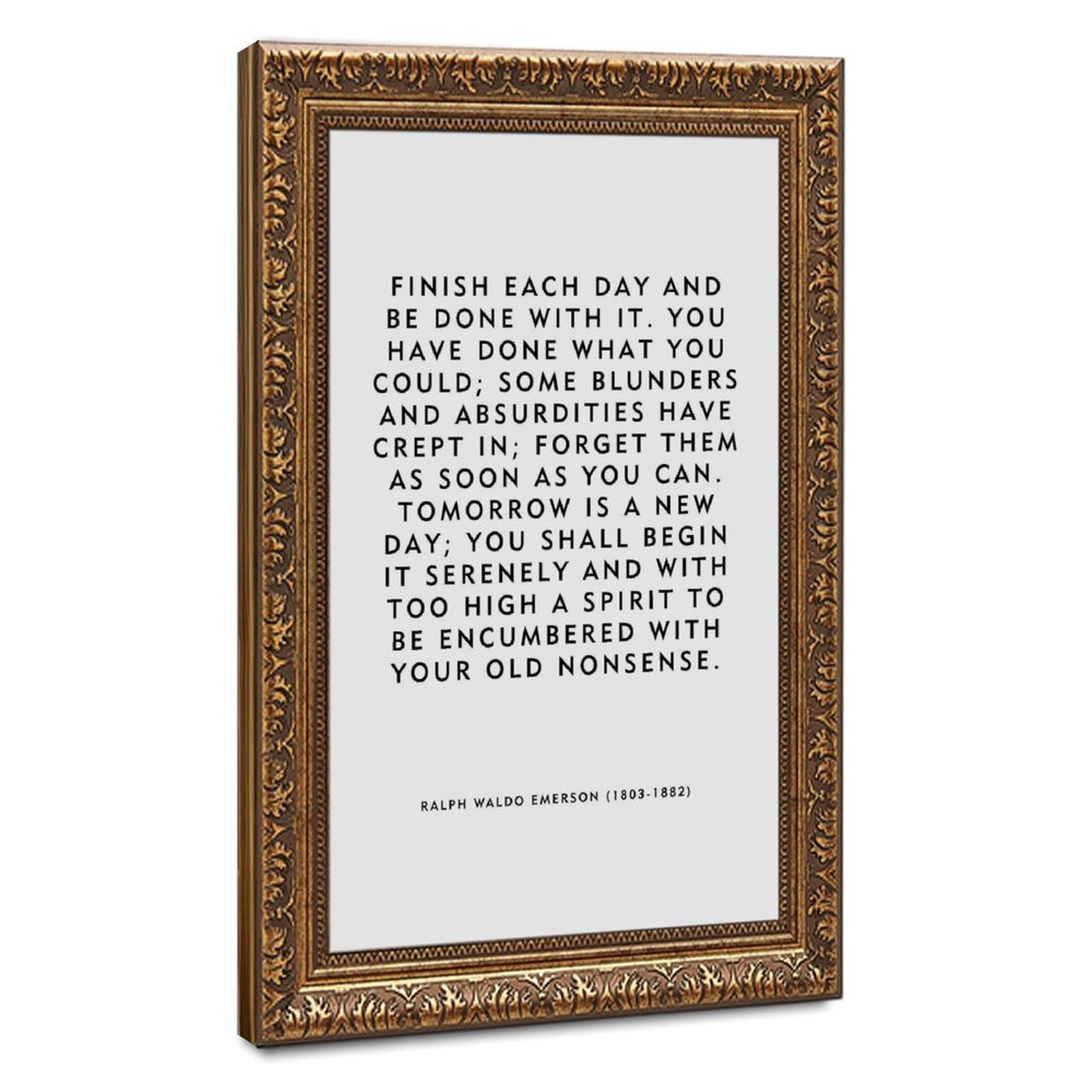 ELKPDOE Embrace New Beginnings Poster Motivational Quotes