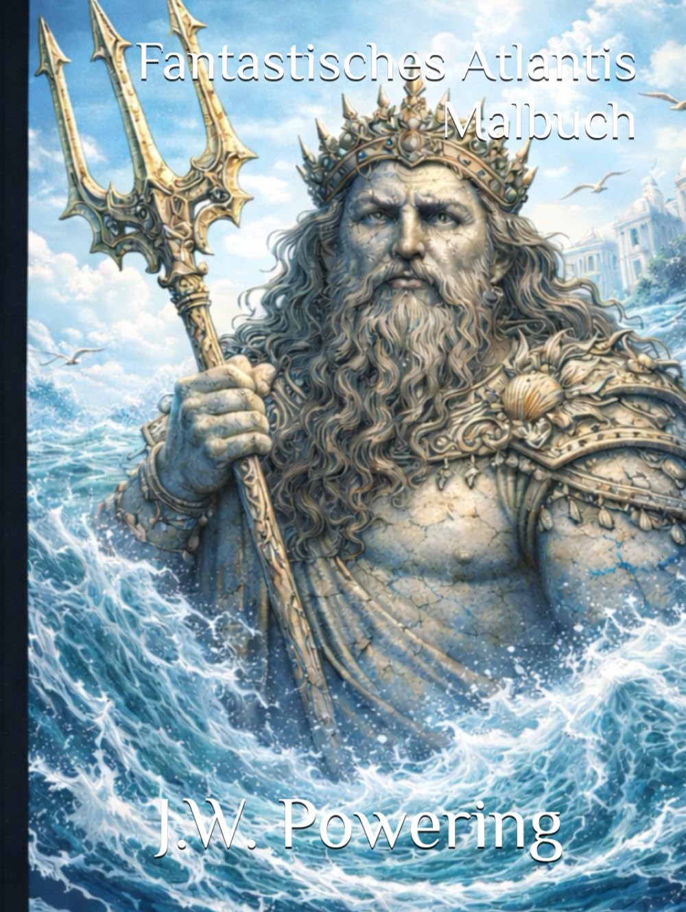 Fantastisches Atlantis Malbuch (Fantastische Malwelten für Erwachsene)