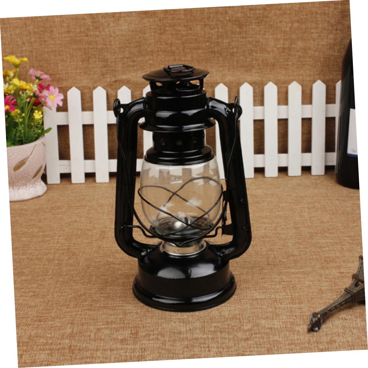 FUNOMOCYA Retro Kerosene Lamp Vintage Hand Lamp Decorative Light for Home Bedroom