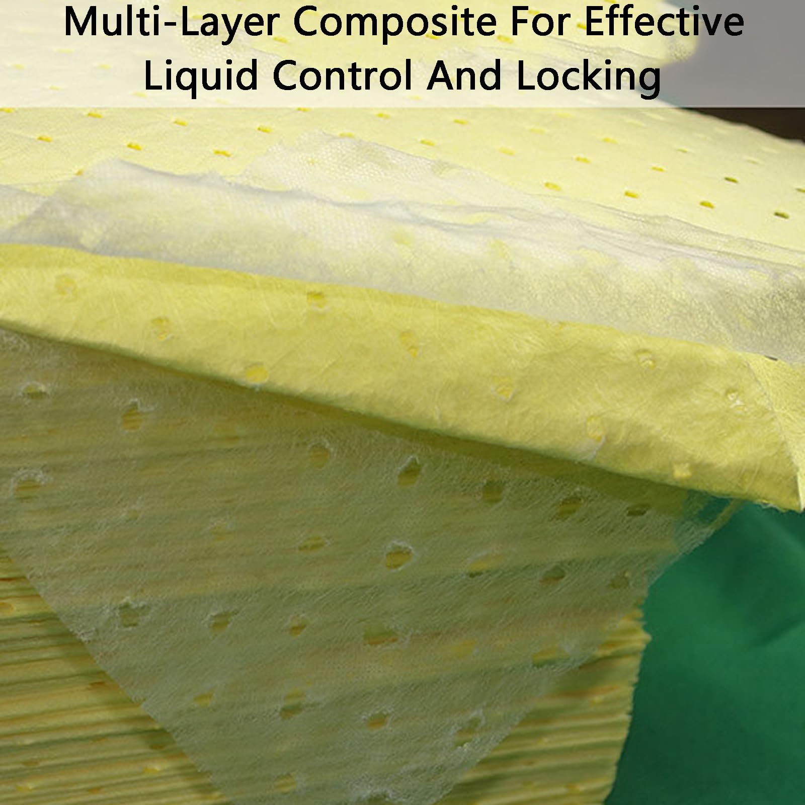 Panni Assorbenti per Olio,Cuscinetti Assorbenti per Olio,Tappetino per Perdite D'Olio,Tappetini Assorbenti Liquidi Industriali,Tamponi Assorbenti per Fuoriuscite