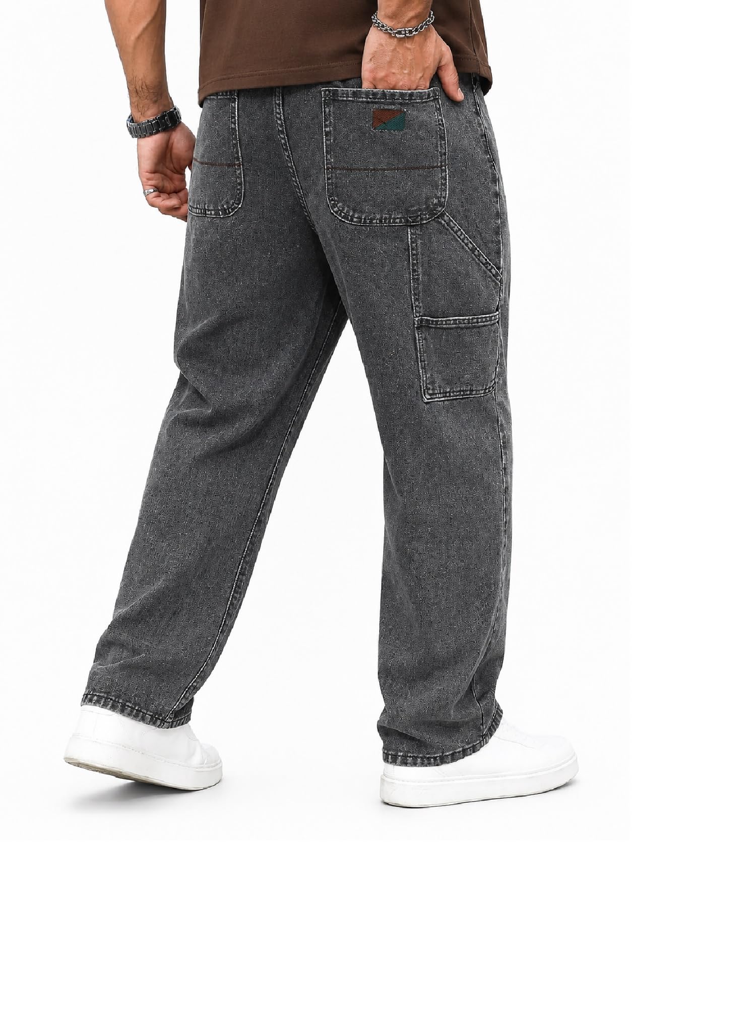 Jeans for Men || Loose Fit Stylish Casual Mens Jeans Pant (Q-58-61)-image-36