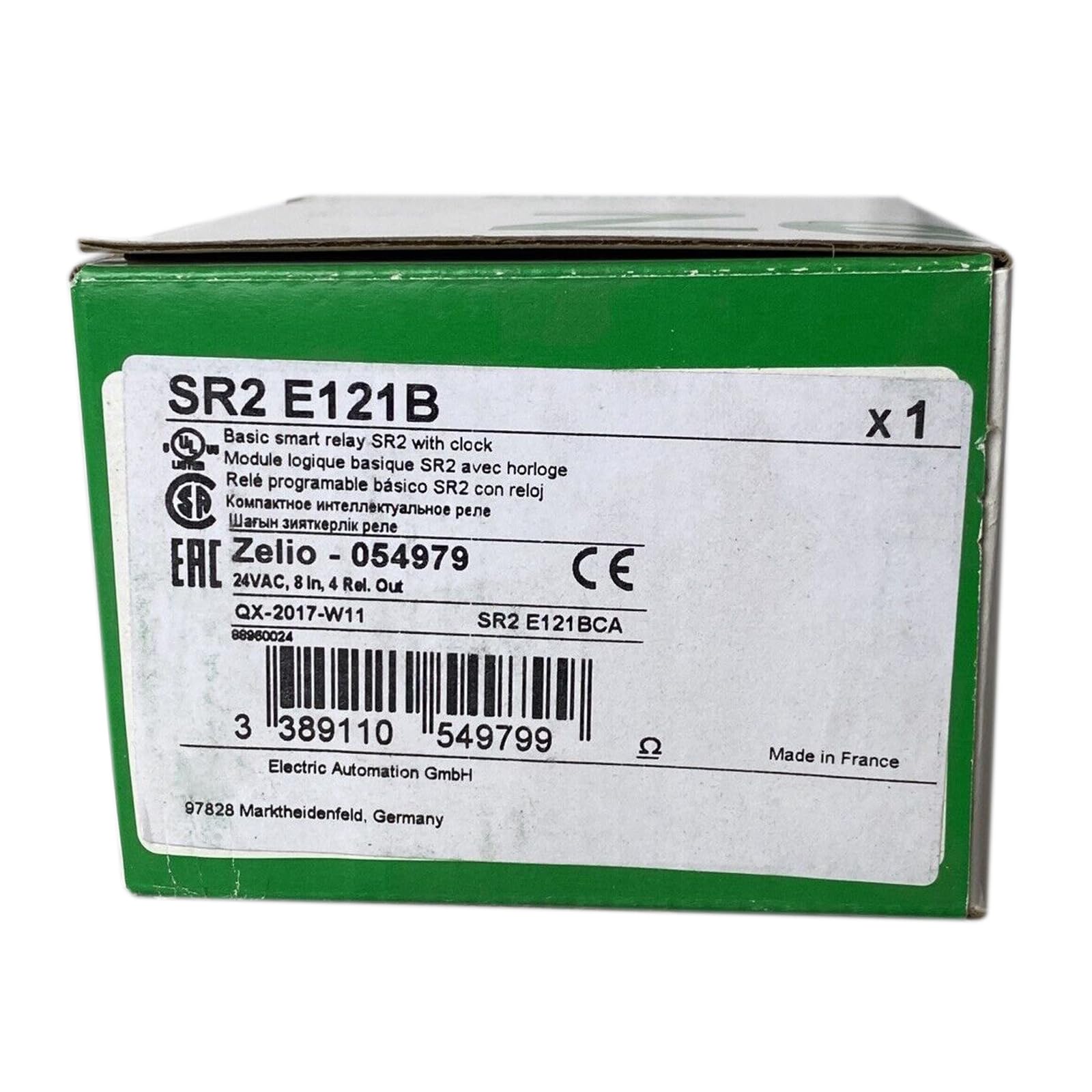 YNPPLGTJC SR2E121B PLC Logic Module Sealed in Box 1 Year Warranty