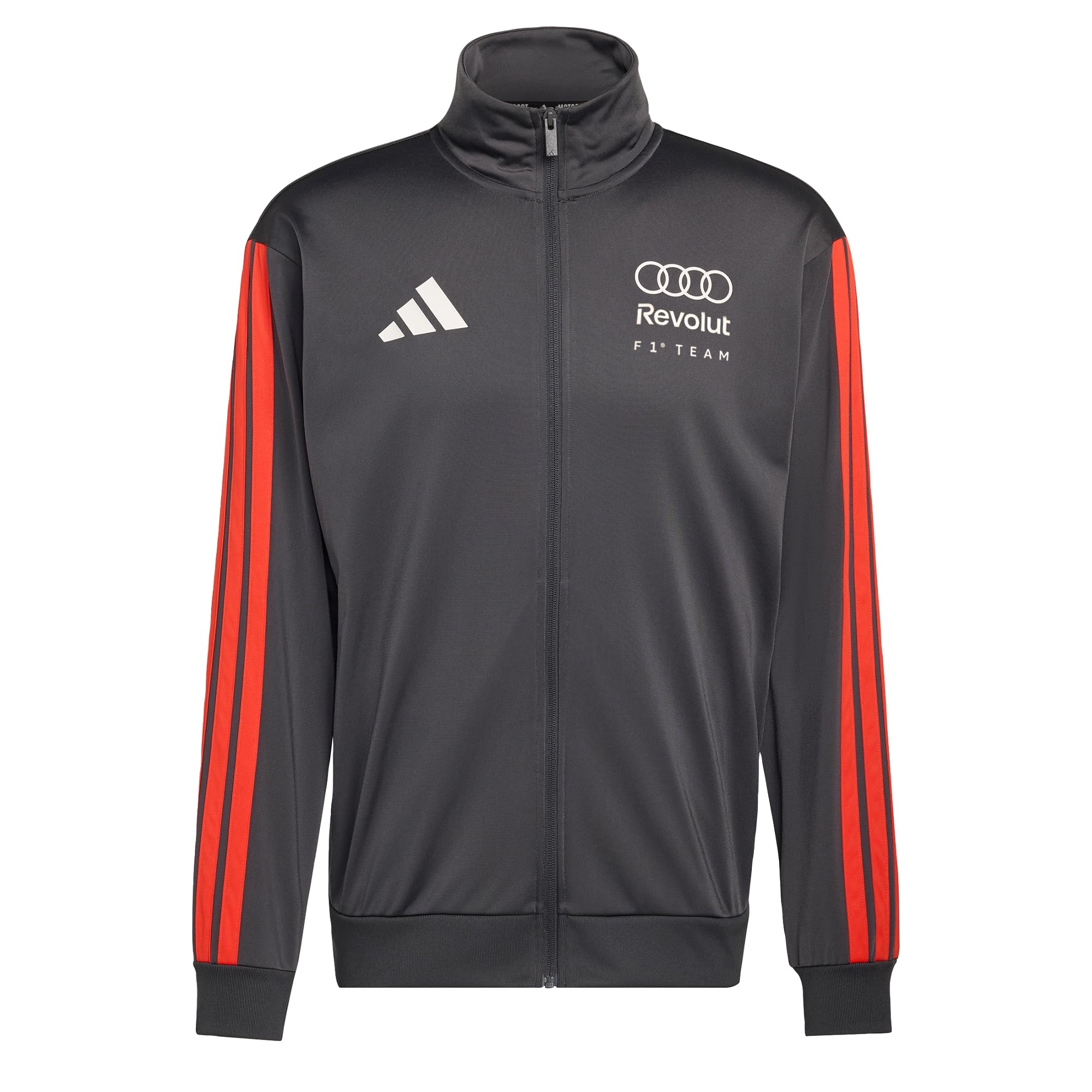 adidas Men's AUDI FORMULA ONE TEAM DNA TRACK TOP, utility black, XL