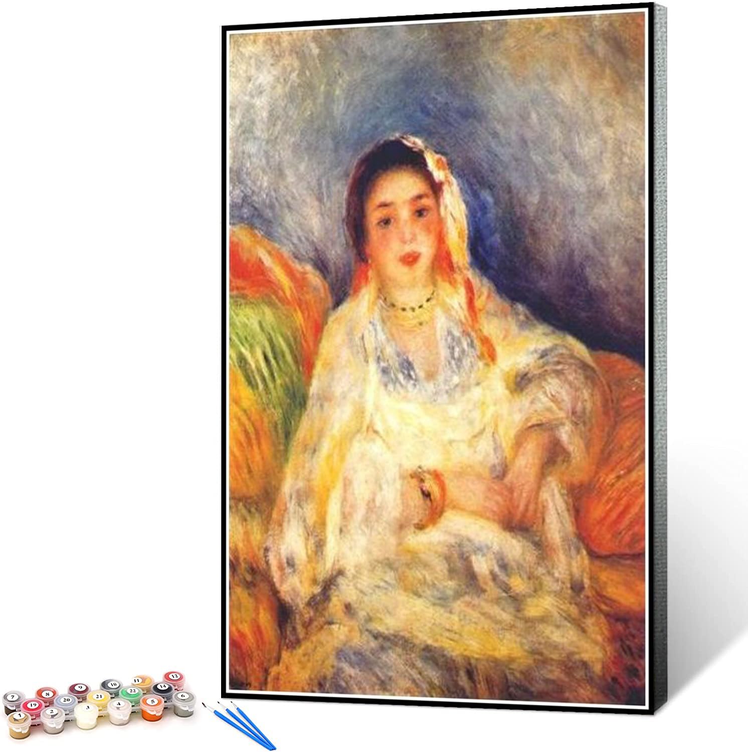 Amazon | DIY絵画 ピエール・オーギュスト・ルノワールの絵画 座る