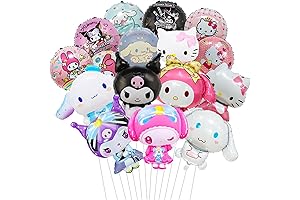 Cute Anime Balloons Party Decoration Supplies