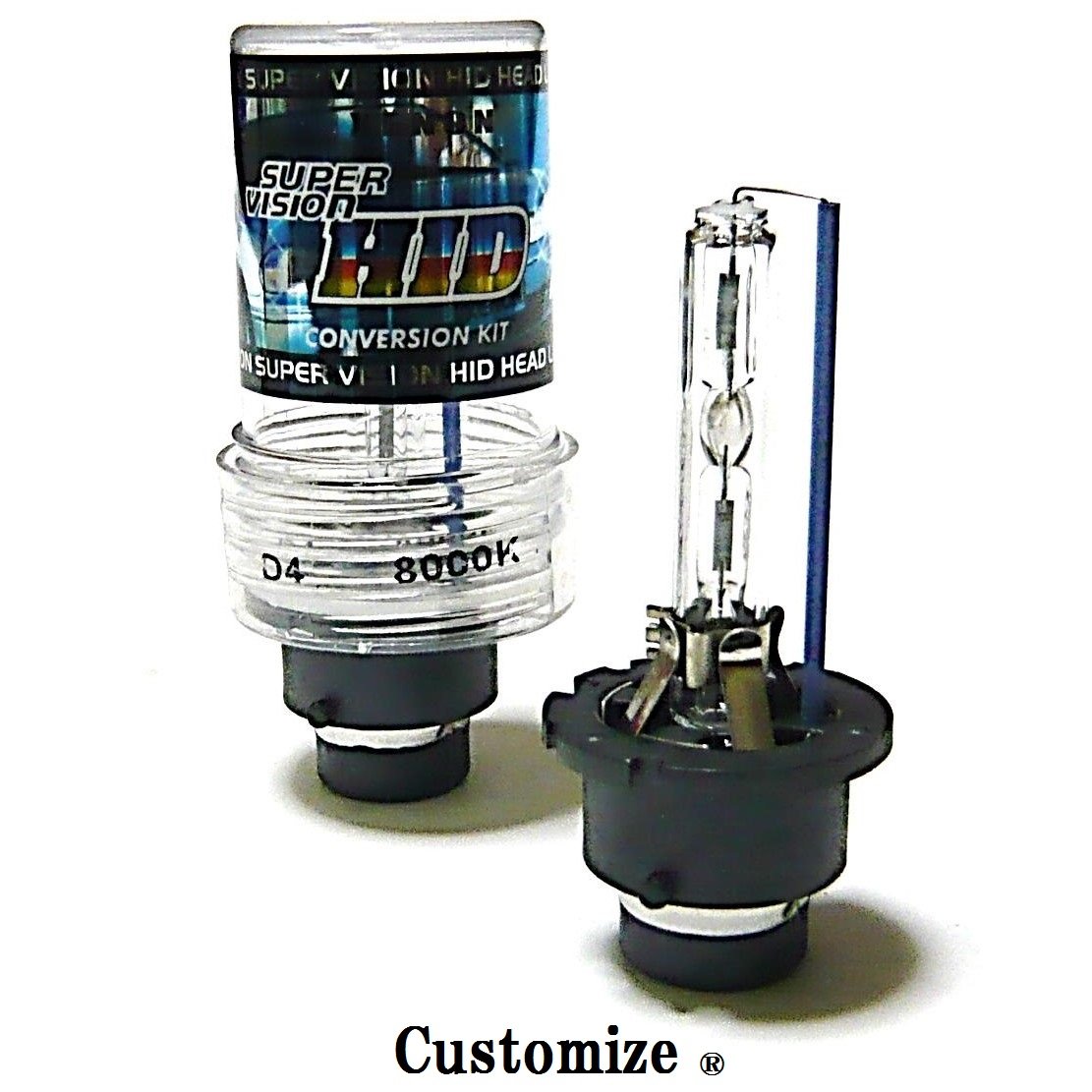 Amazon | Customize(カスタマイズ) D4C D4S 兼用 HIDバルブ 交換用 35W