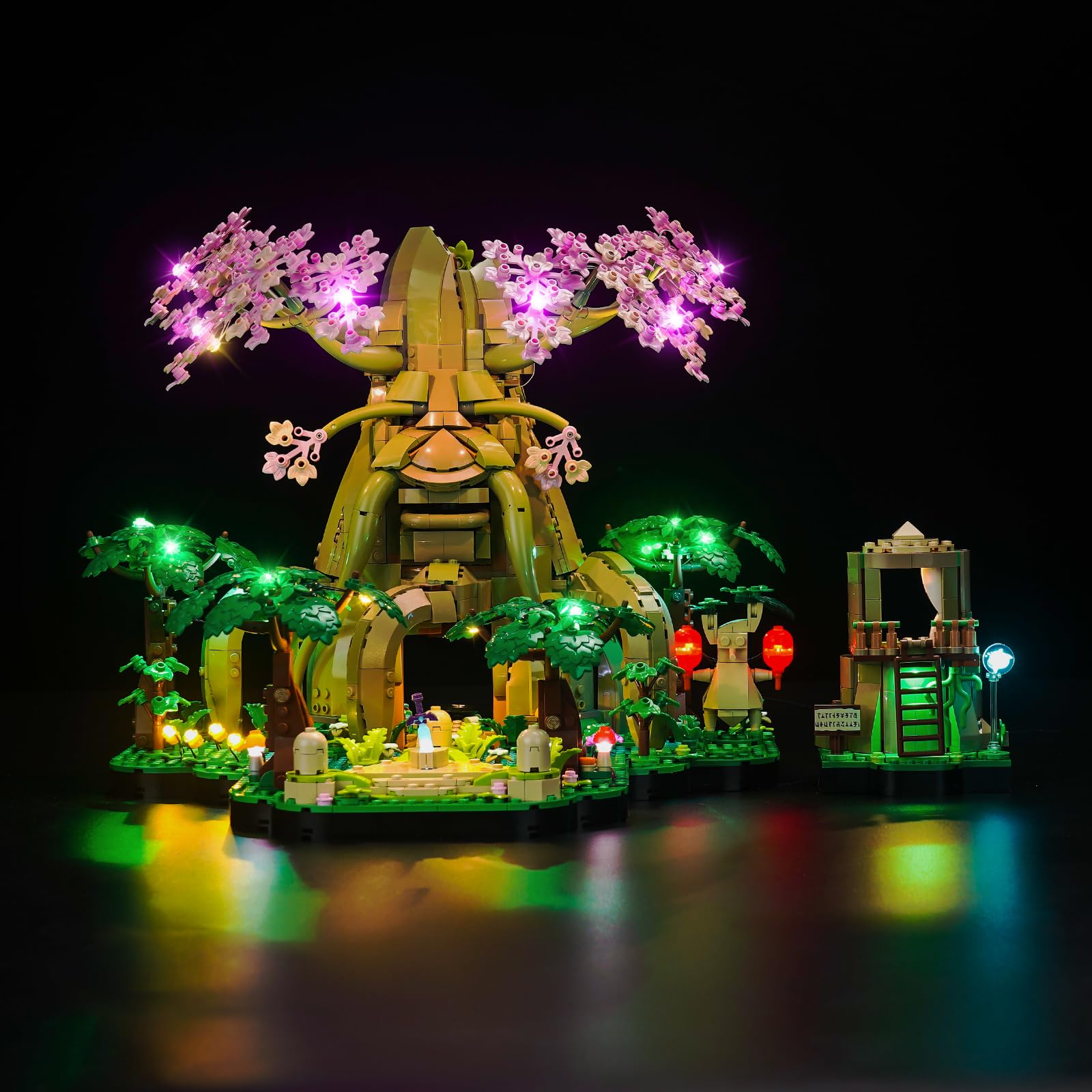 Led Light Set Compatible with Lego 77092 Great Deku Tree 2-in-1 (No Model), Decoration Lighting Set for Great Deku Tree 2-in-1 Creative Toys - Standard Version — image 1