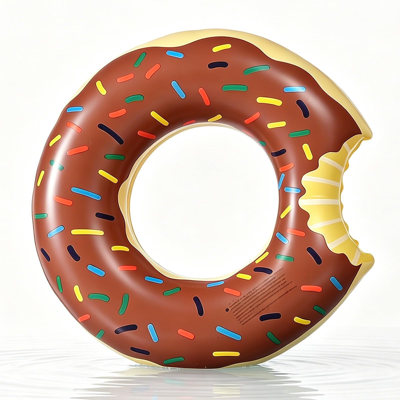 Swimming Ring Donut Inflatable Rubber Rings for Adults,120cm Maxi Donutnut Inflatable Pool Ring Floaties,Giant Swim Ring Water Float Inflatables Pool Float Tube for Women Men Beach Summer WaterParty