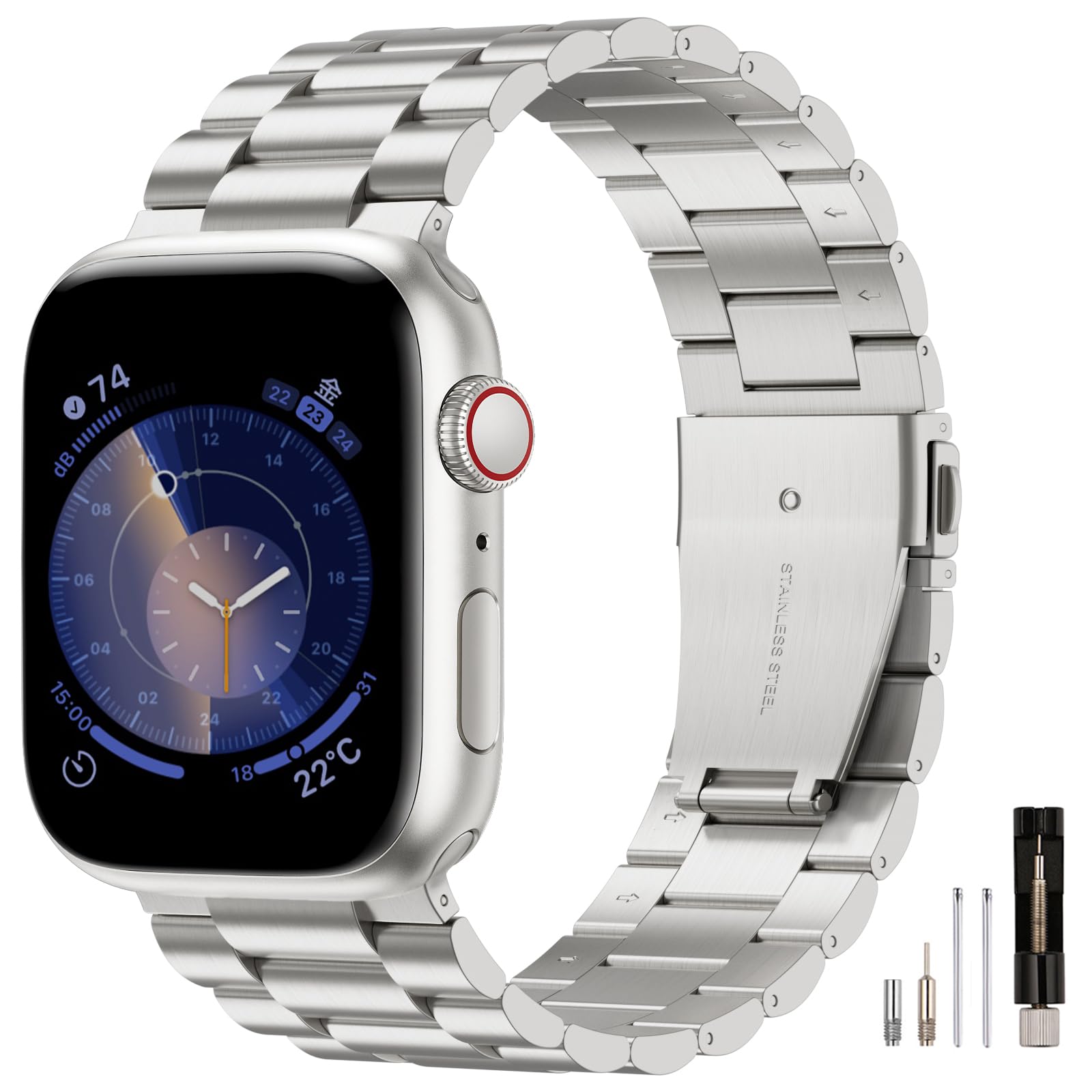Amazon.co.jp: コンパチブル アップルウォッチ バンド 46mm 45mm
