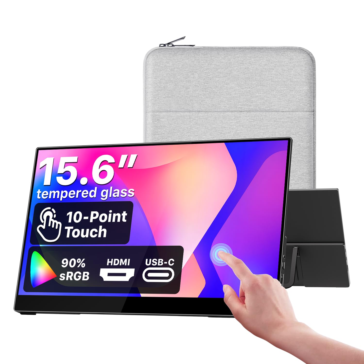 cocopar Portable Monitor 14インチ Amazon.com: cocopar Portable Monitor IPS Travel Monitor with USB-C