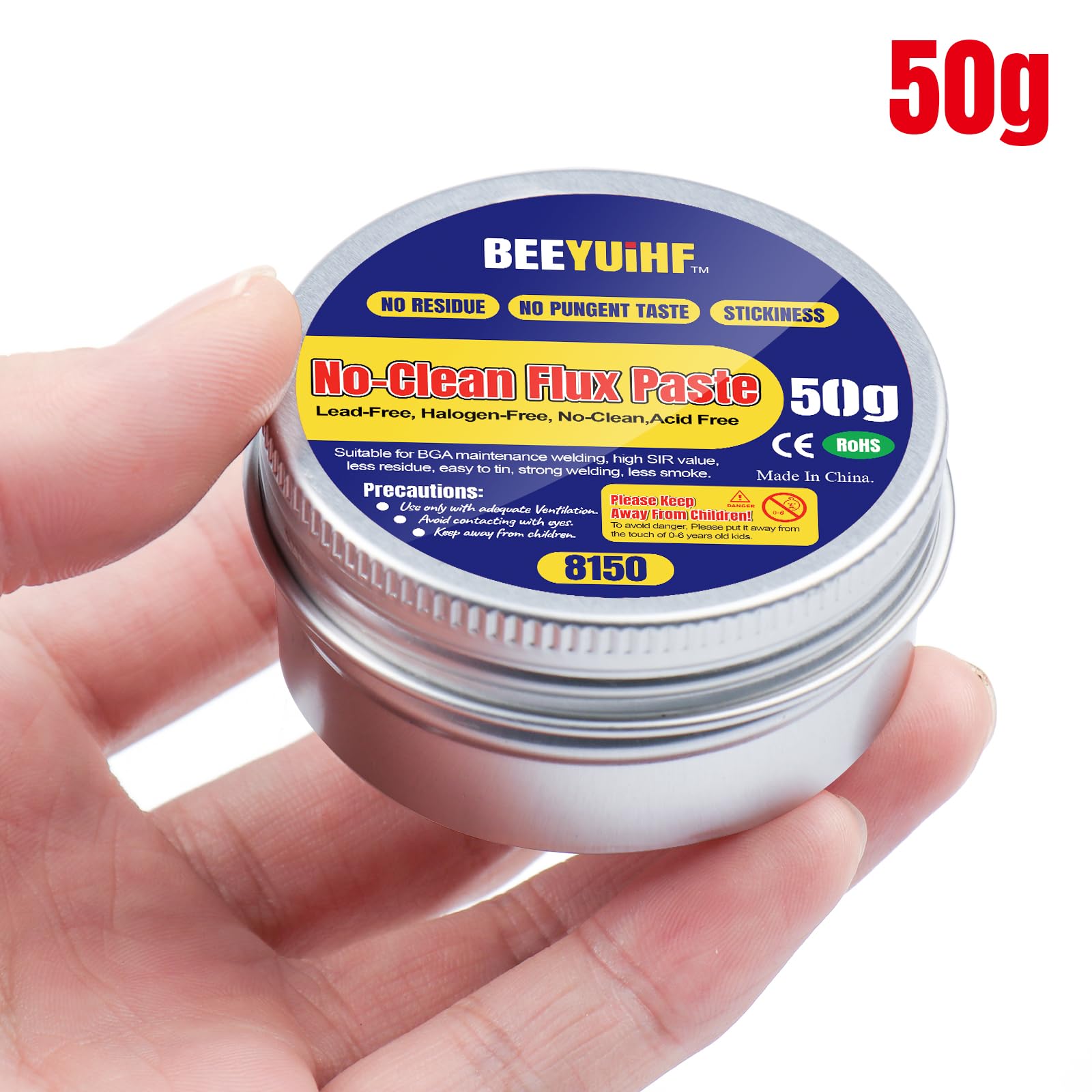 Paste per saldatura,Flussanti e paste per saldatura,senza piombo flussante saldatura,elevata purezza colofonia flussanti,per la saldatura (1.76oz/50g)